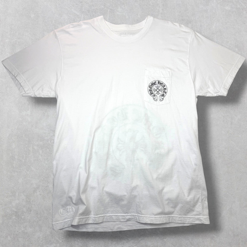 Chrome Hearts Malibu Horseshoe Tee White XXL