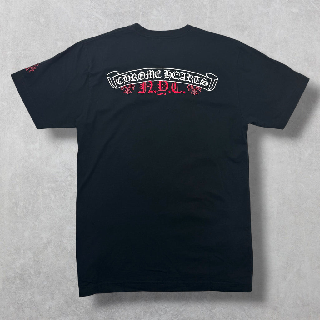 Chrome Hearts NYC Exclusive Scroll Logo Tee M