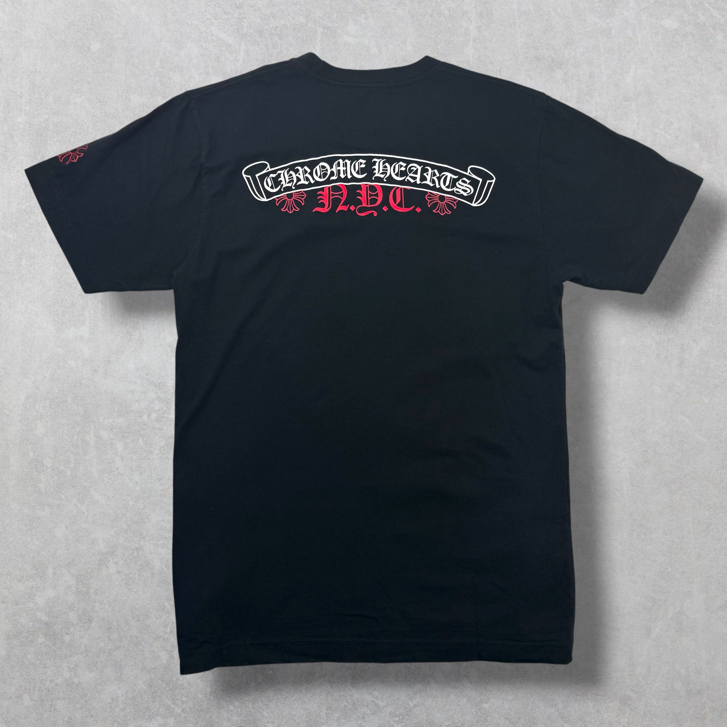 Chrome Hearts NYC Exclusive Scroll Logo Tee M