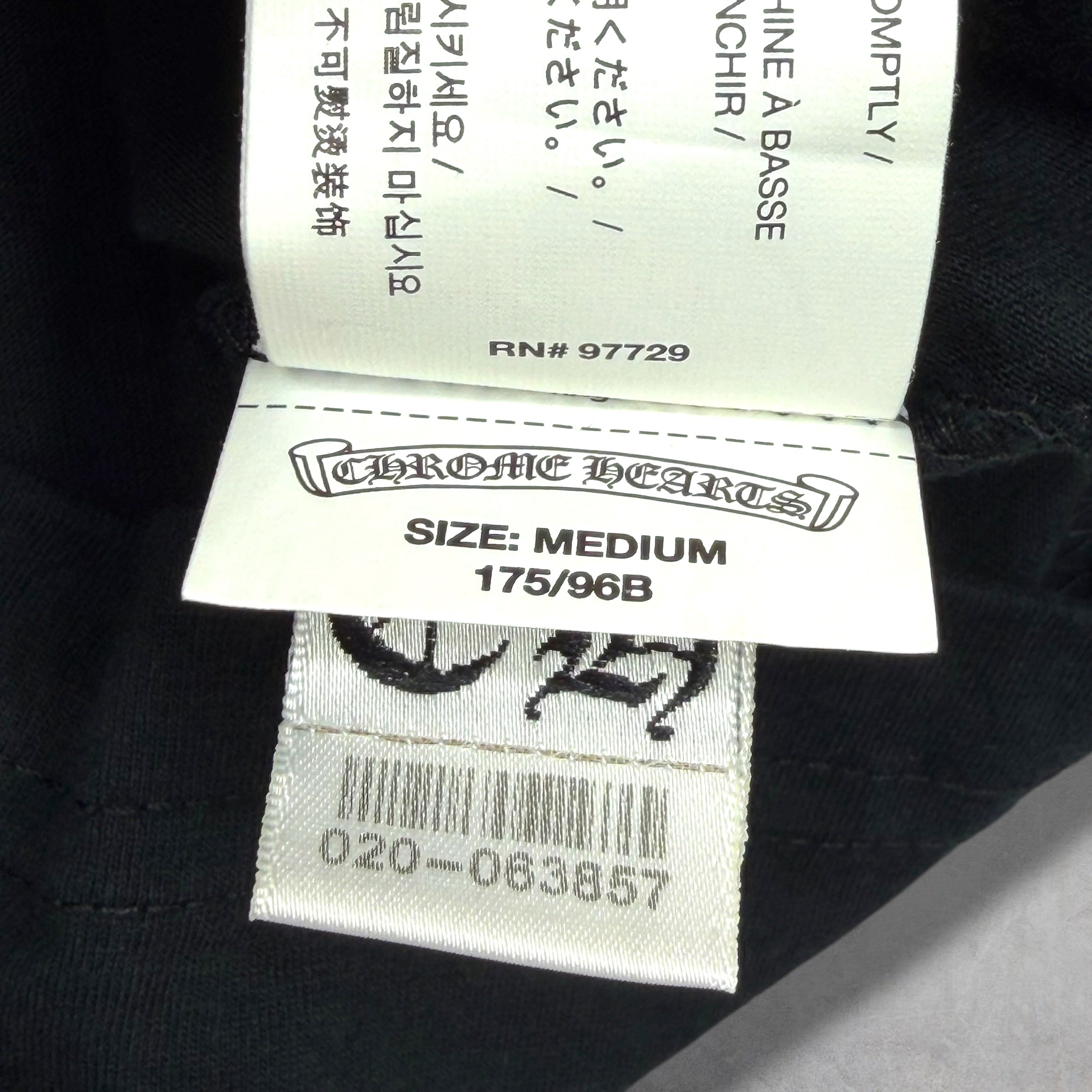 Chrome Hearts NYC Exclusive Scroll Logo Tee M