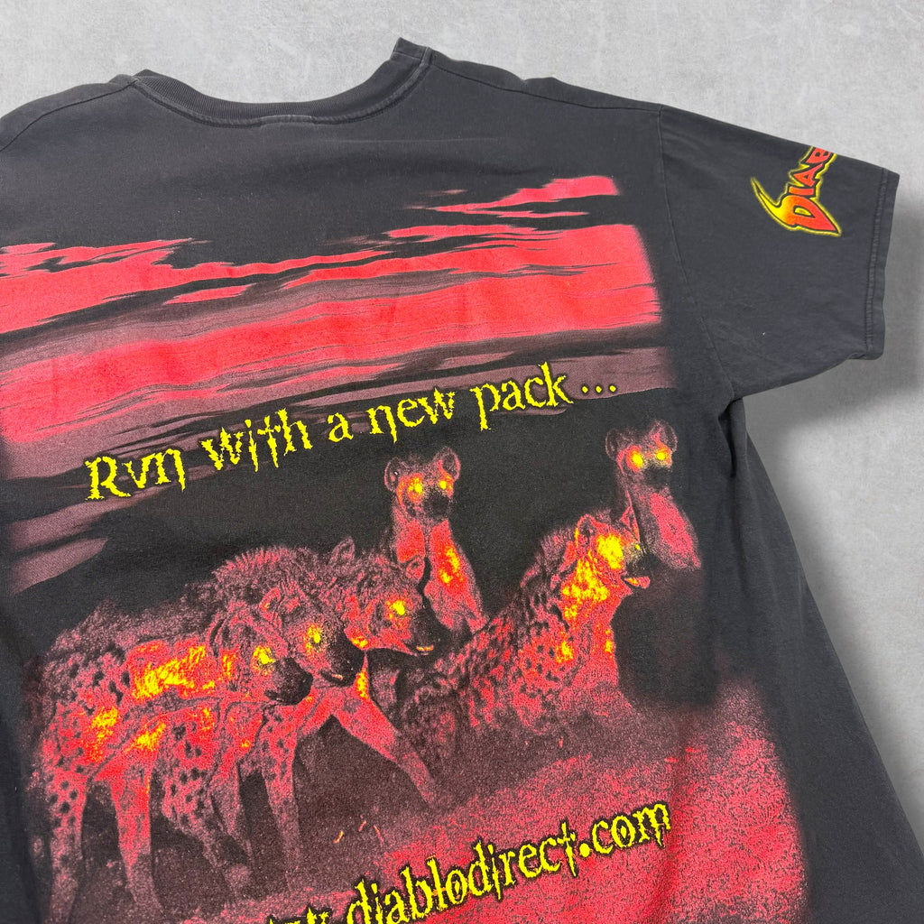 Vintage 90's Diablo Wear Paintball Tee XL