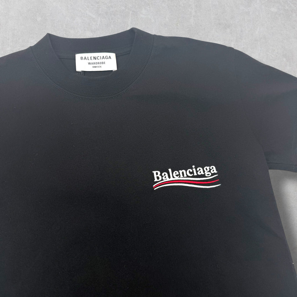Balenciaga Campaign Logo Tee XS