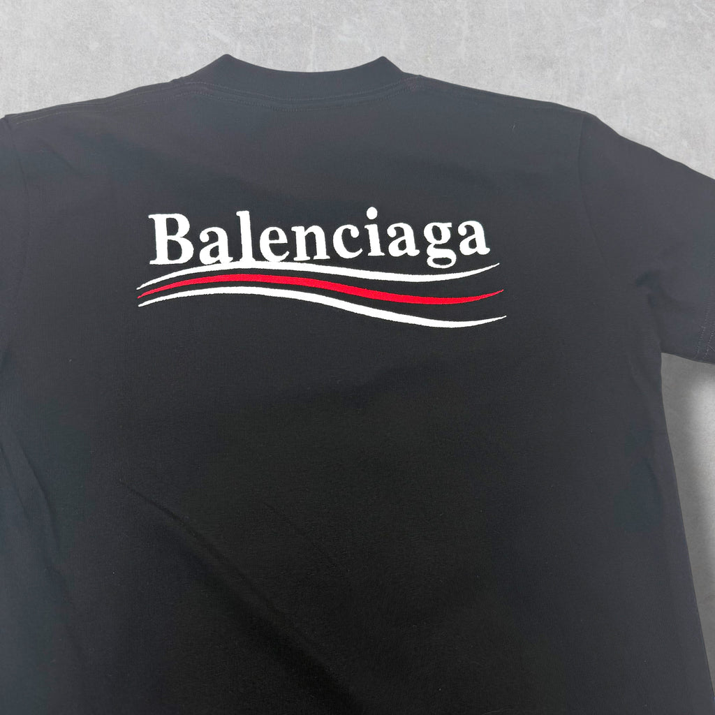 Balenciaga Campaign Logo Tee XS