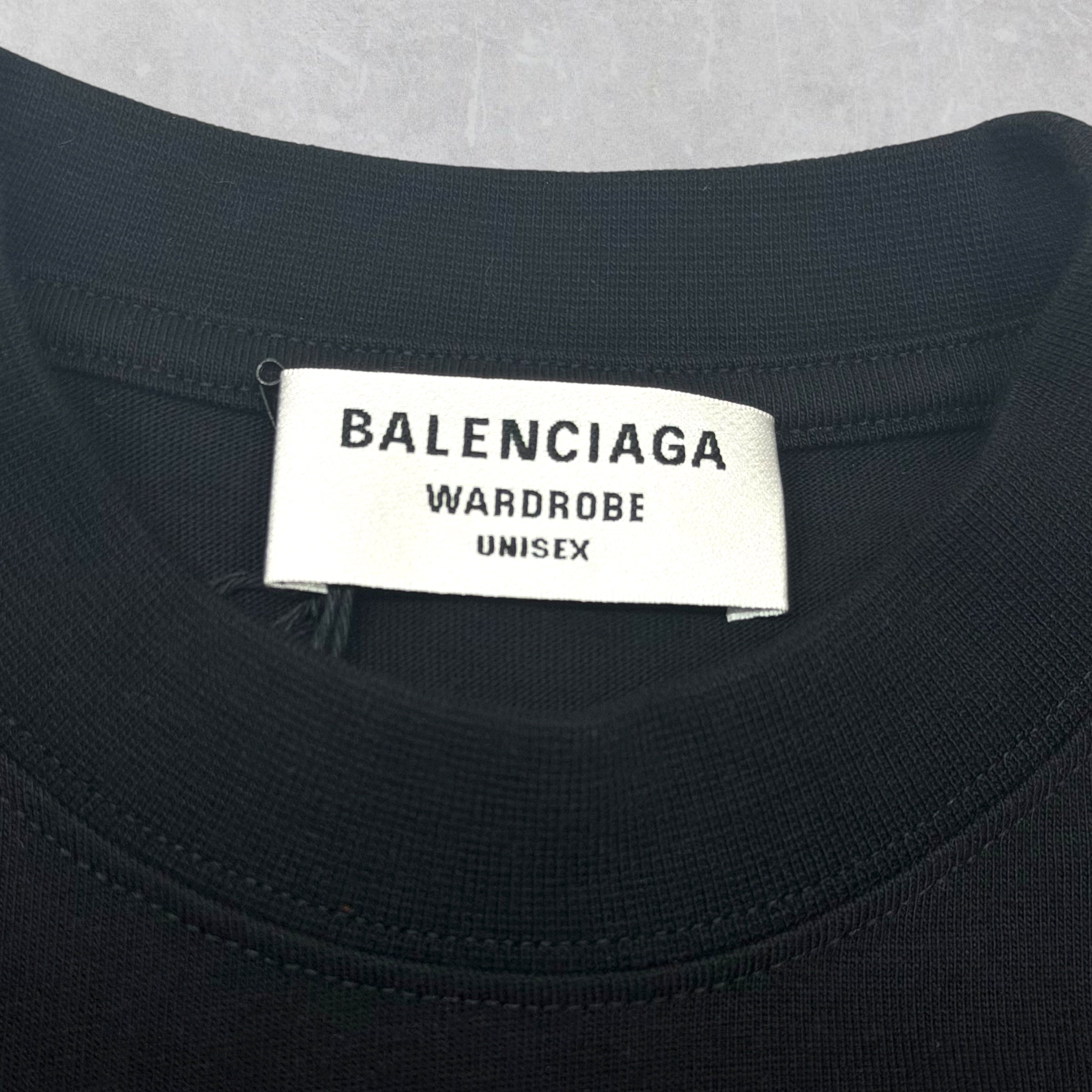 Balenciaga Campaign Logo Tee XS