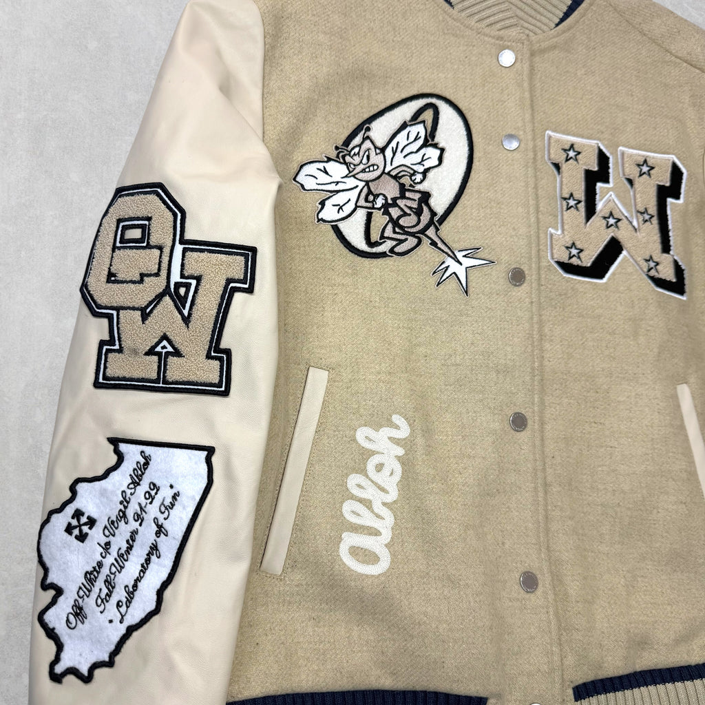Off-White Varsity Bomber Jacket 38 (M)