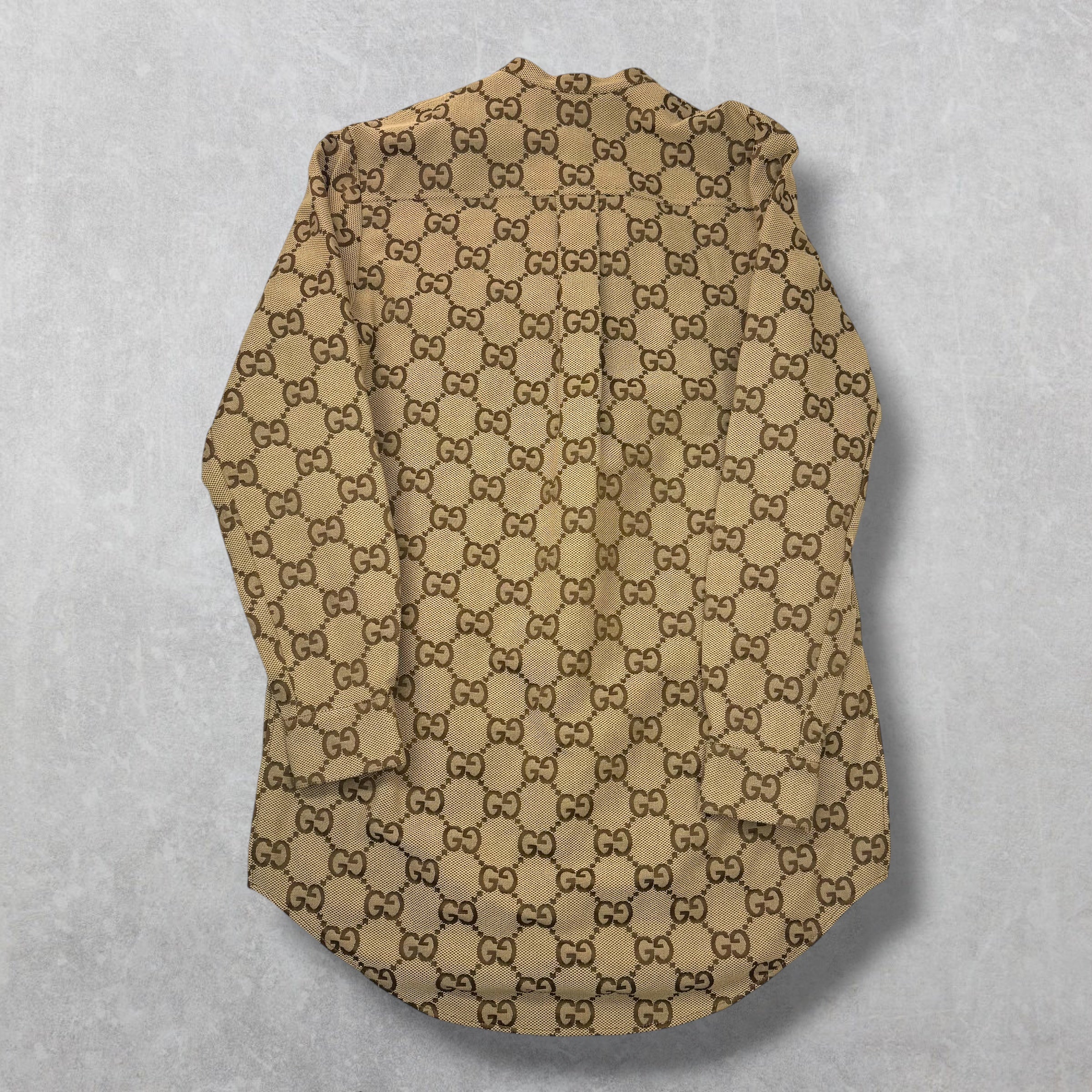Gucci Maxi GG Canvas Shirt 40 (M)