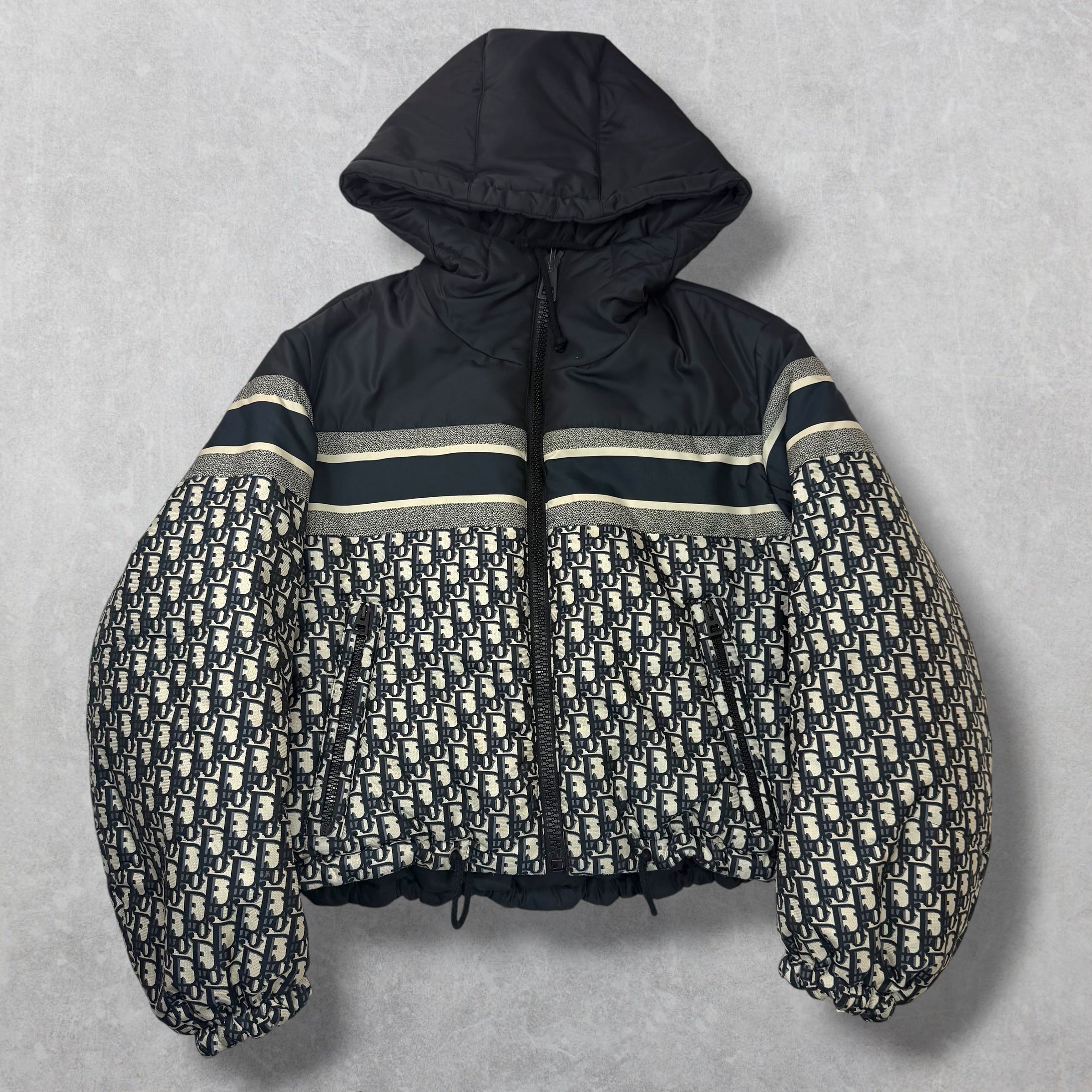 Dior Reversible Cropped Puffer Jacket XS