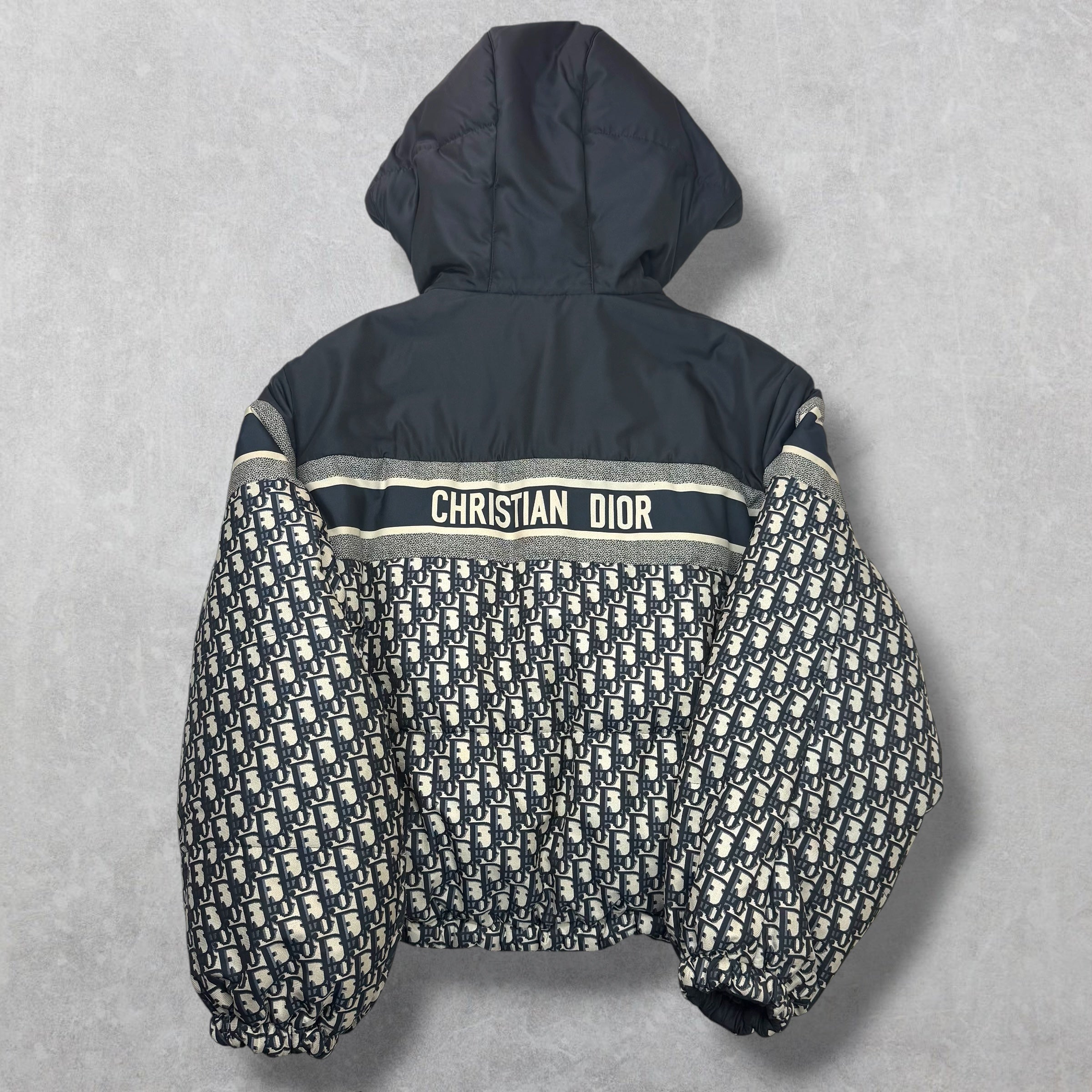 Dior Reversible Cropped Puffer Jacket XS