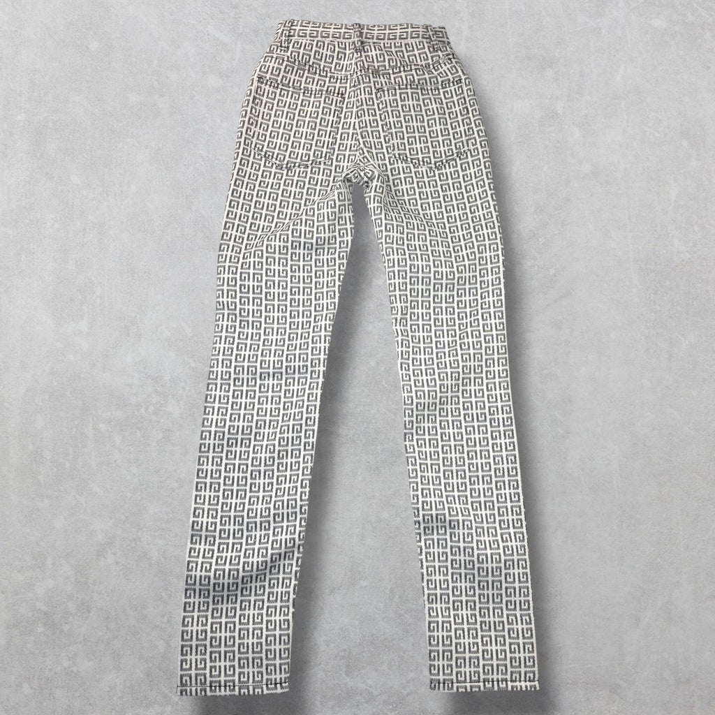 Givenchy 4G Jacquard Denim Effect Pants 2 (26)