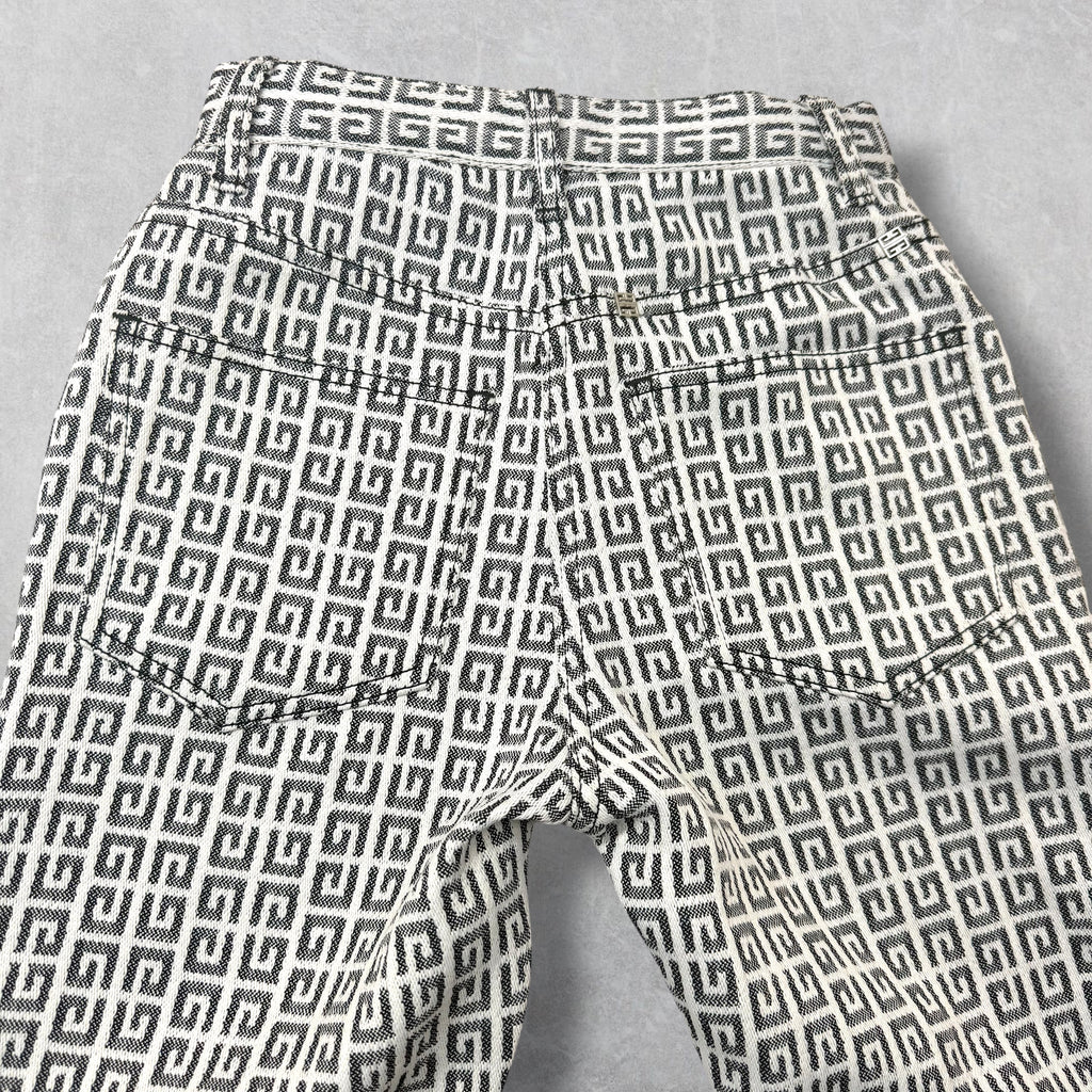 Givenchy 4G Jacquard Denim Effect Pants 2 (26)