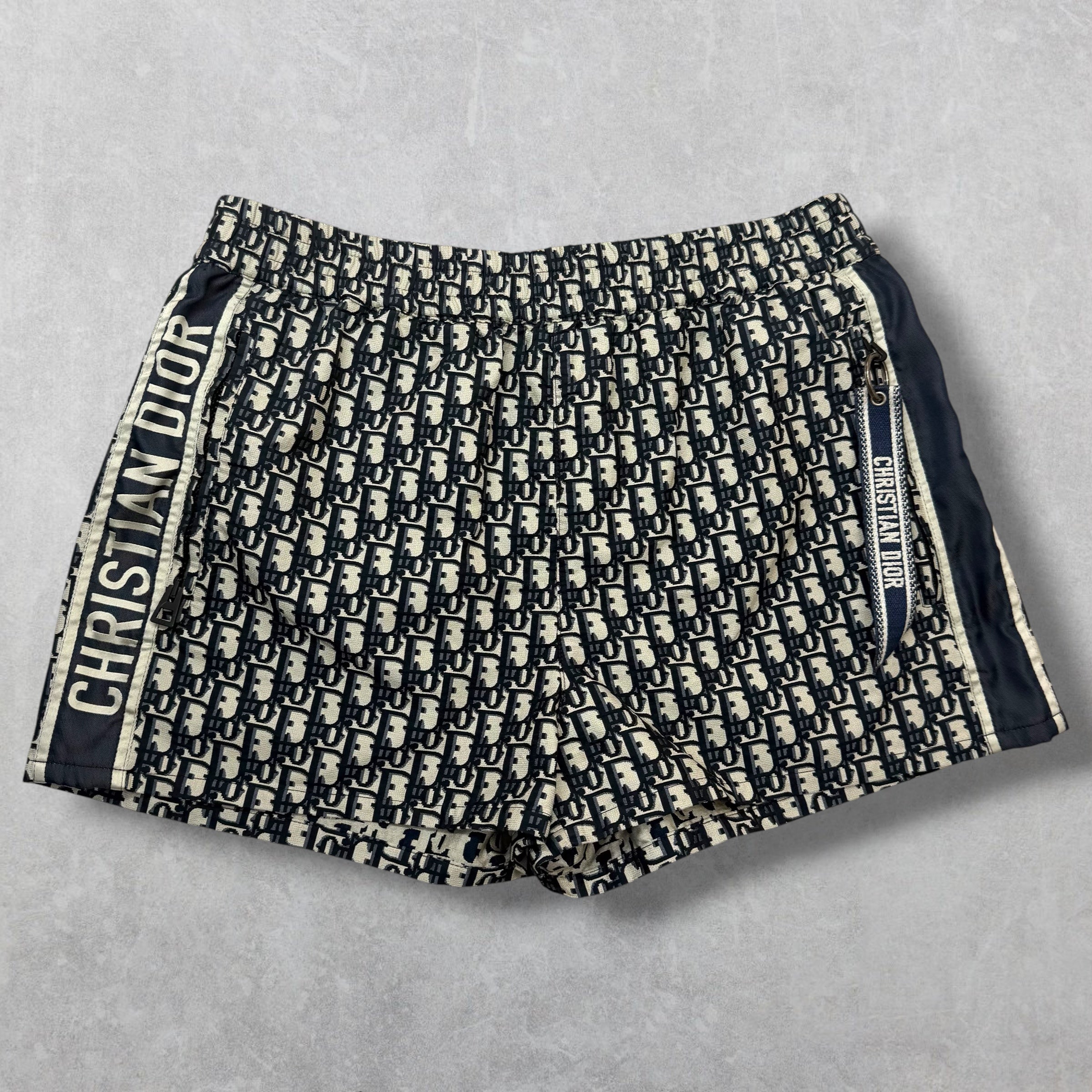 Dior Oblique Technical Taffeta Jacquard Shorts 6