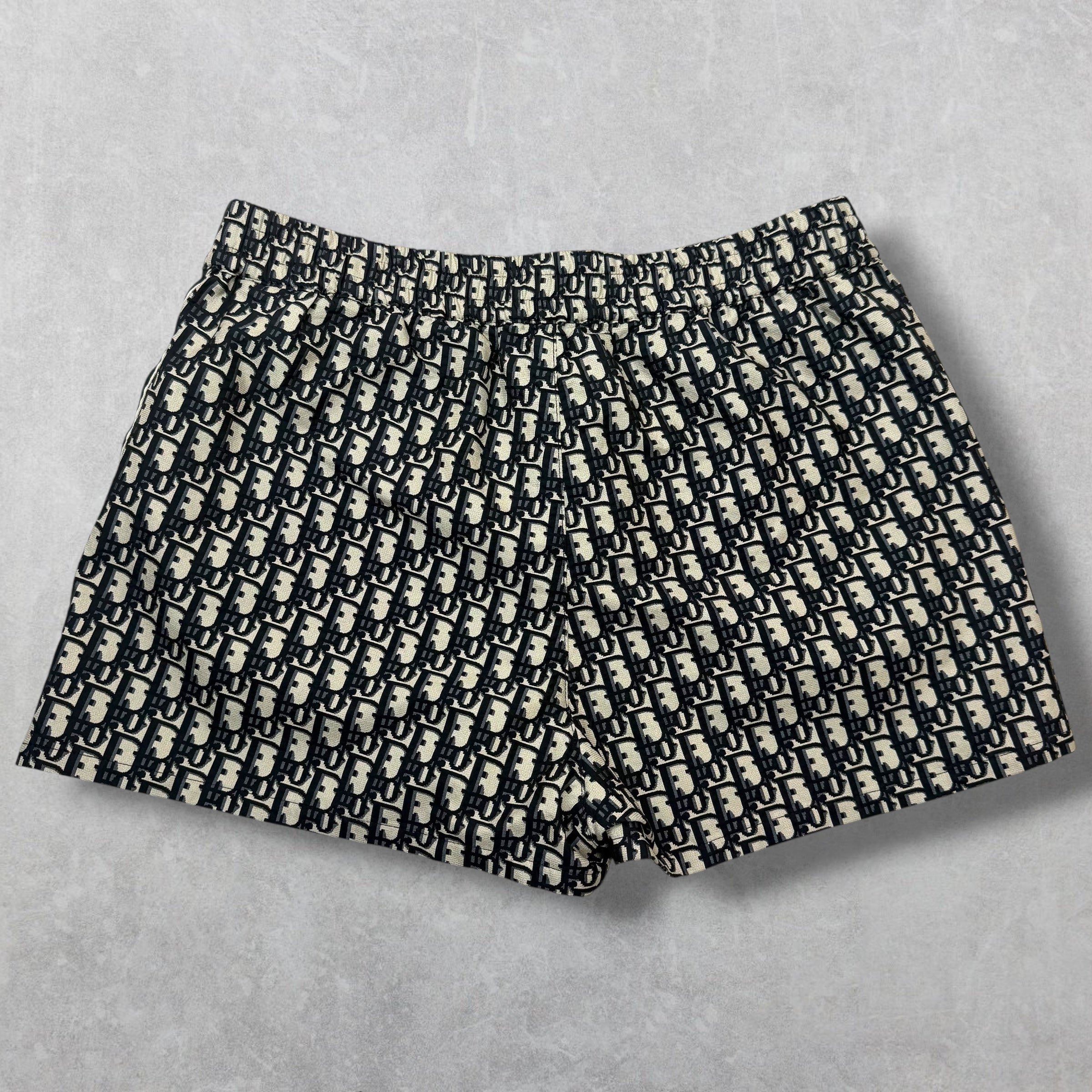 Dior Oblique Technical Taffeta Jacquard Shorts 6