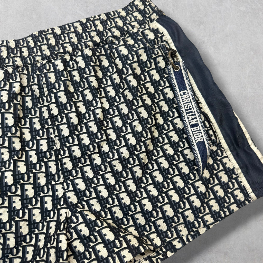 Dior Oblique Technical Taffeta Jacquard Shorts 6