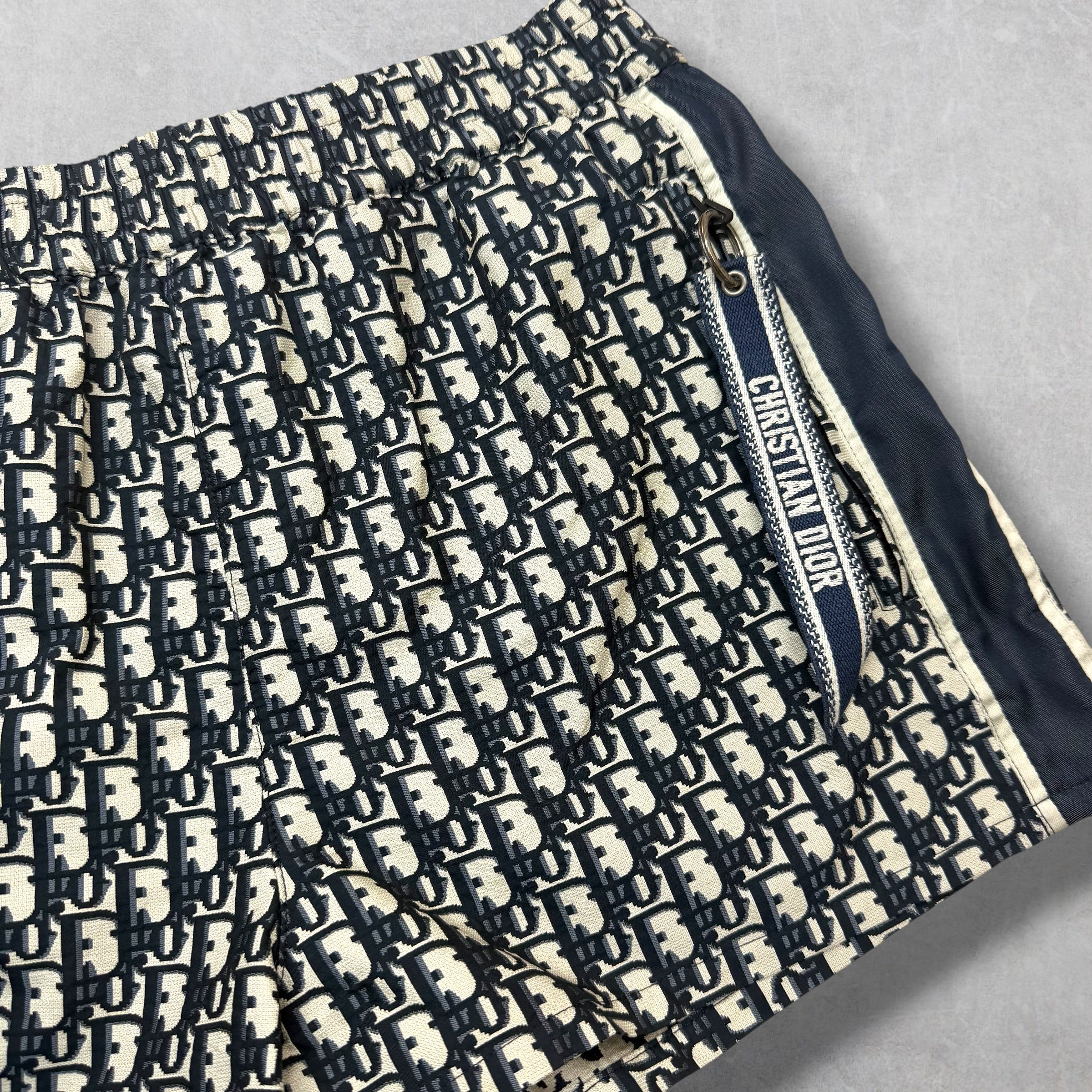 Dior Oblique Technical Taffeta Jacquard Shorts 6