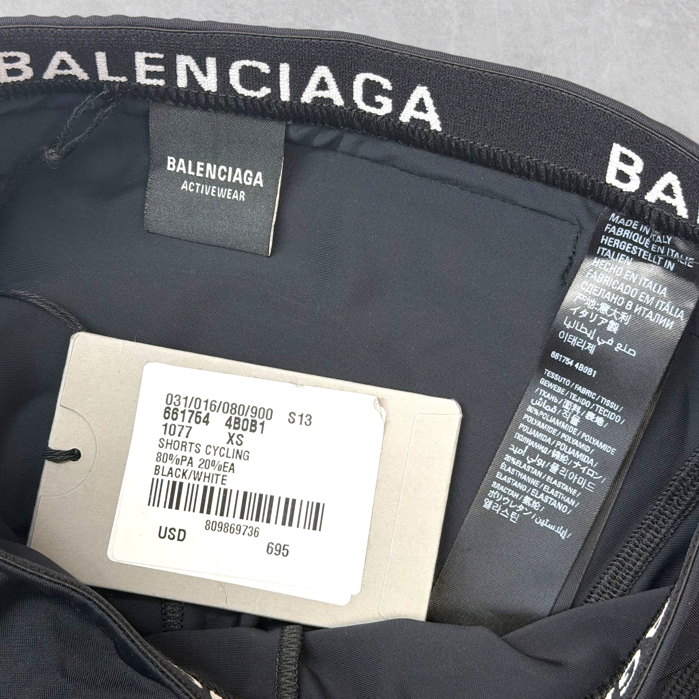 Balenciaga Cycling Shorts XS