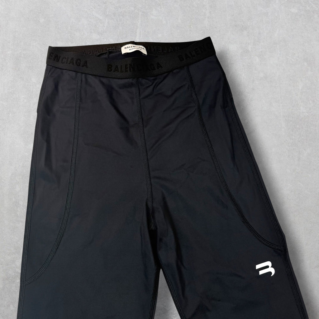Balenciaga Sports Tech Logo Leggings XS