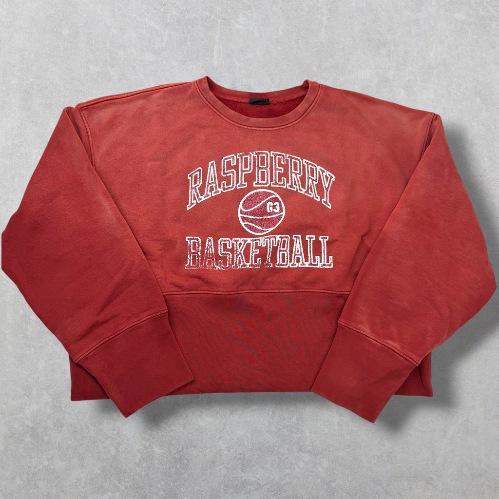 GV Gallery Raspberry Bball Crewneck L
