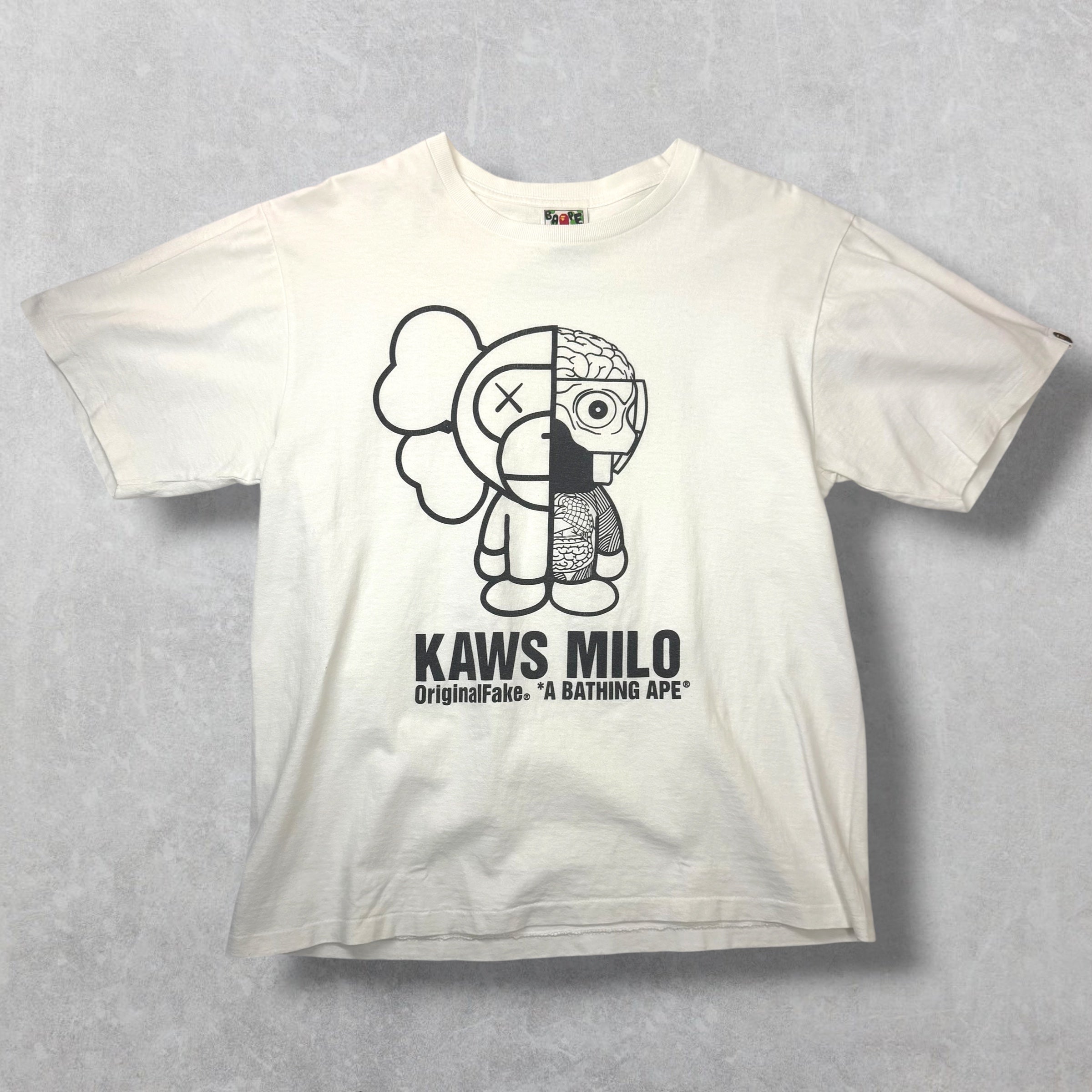 Bape x Kaws Dissected Baby Milo Tee L