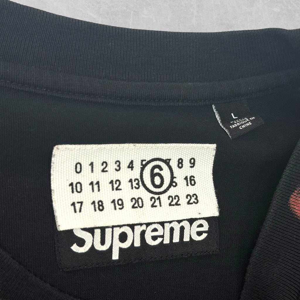 Supreme MM6 Maison Margiela Liquid Blue Tee L