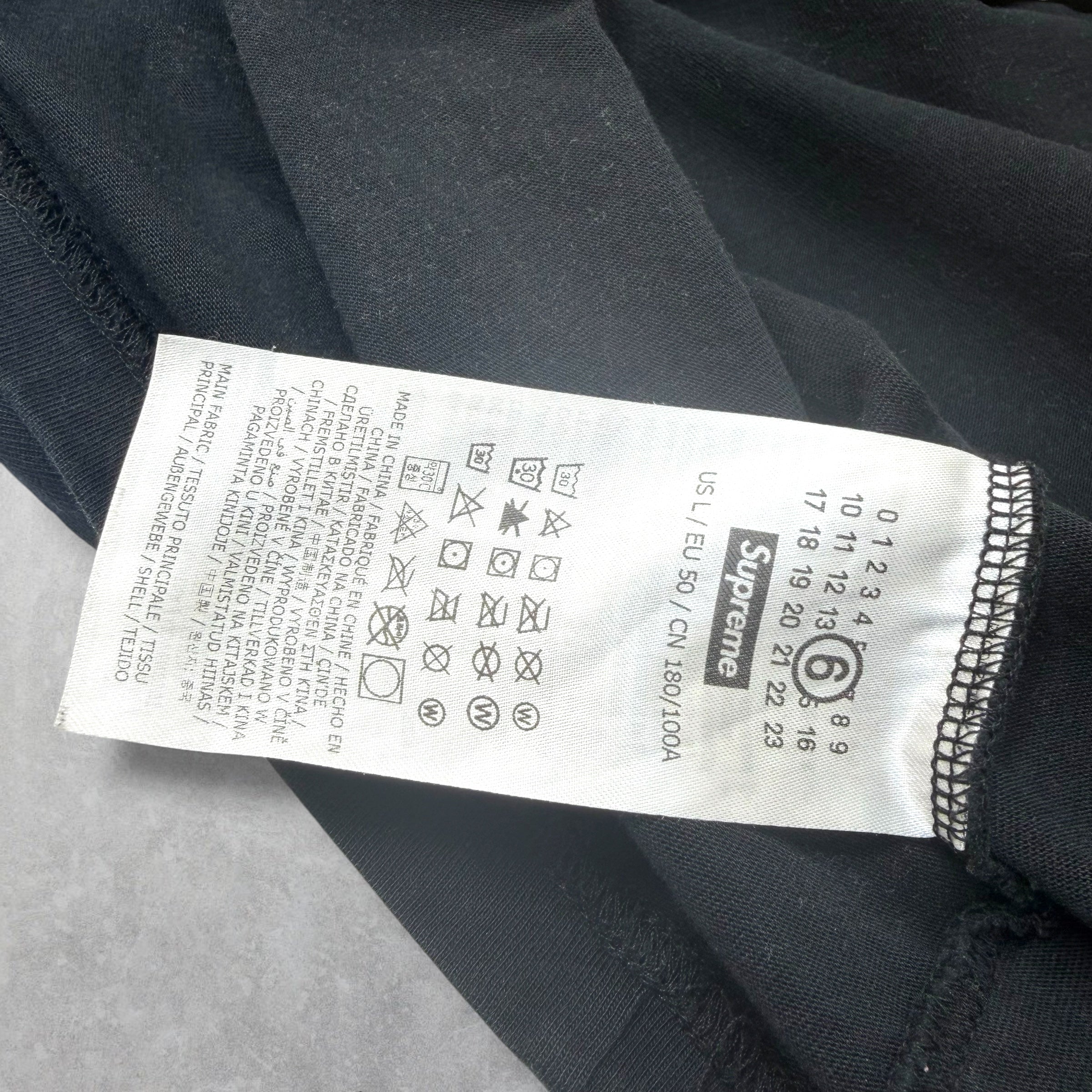 Supreme MM6 Maison Margiela Liquid Blue Tee L