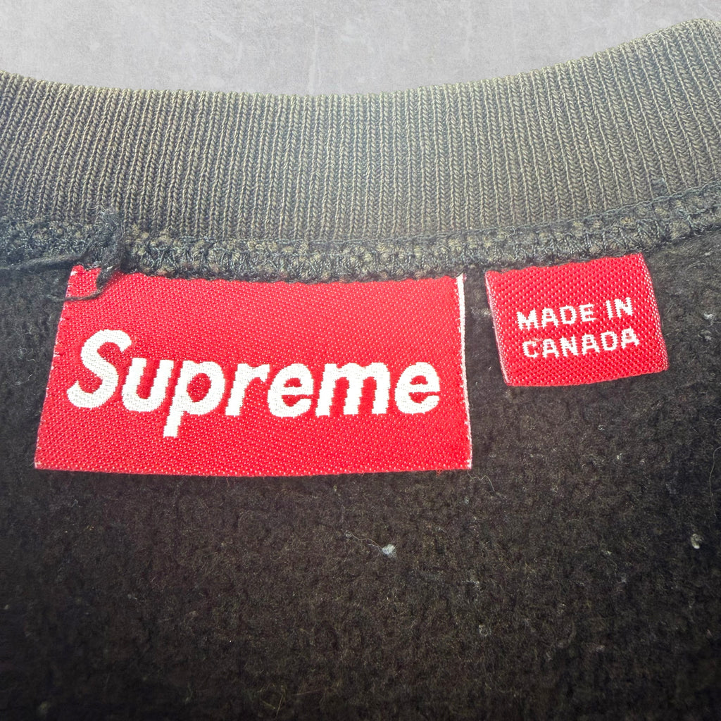 2003 Supreme Brown Box Logo Crewneck L
