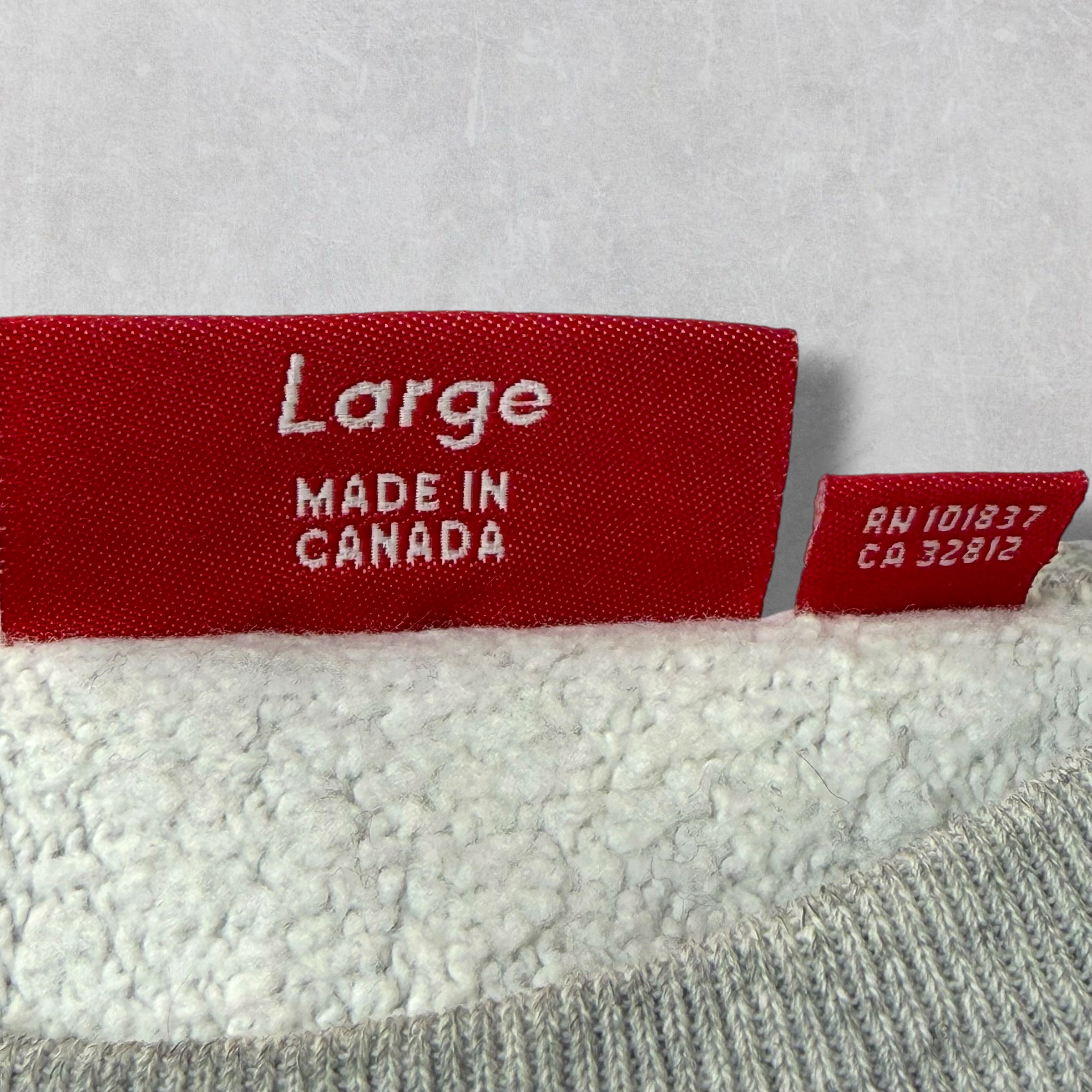 2003 Supreme Grey Box Logo Crewneck L