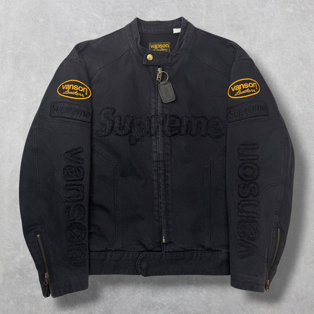 Supreme x Vanson Cordura Denim Jacket L