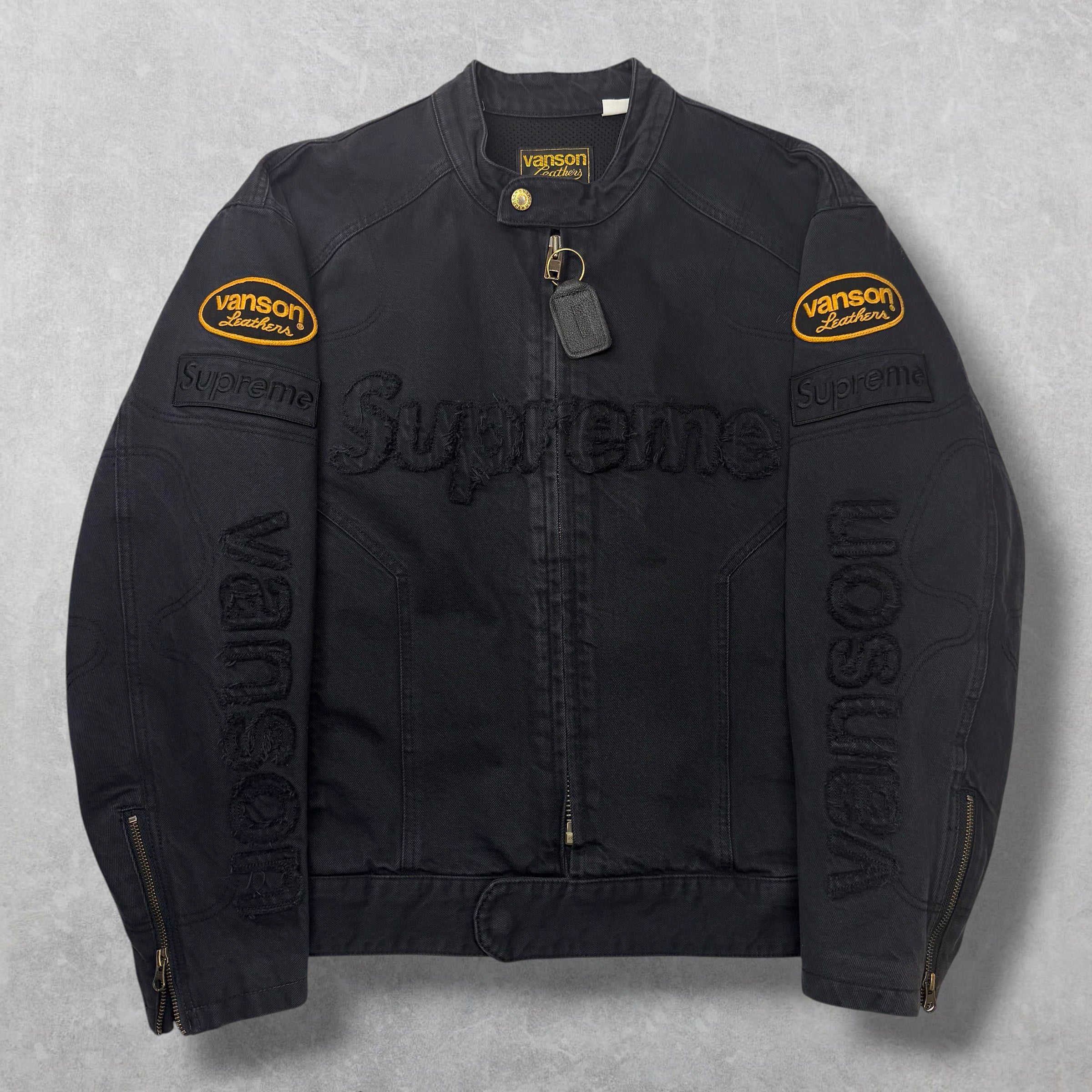 Supreme x Vanson Cordura Denim Jacket L