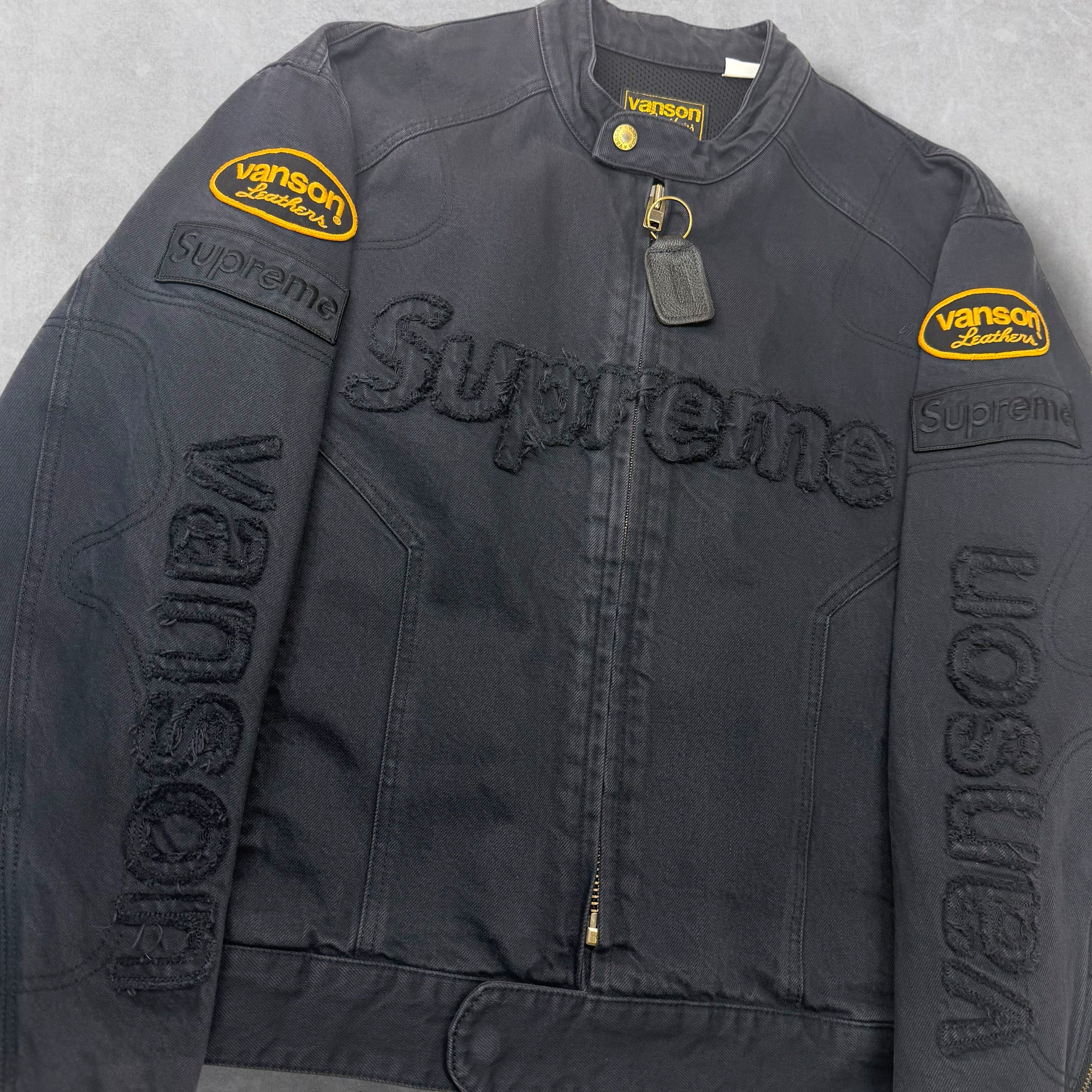 Supreme x Vanson Cordura Denim Jacket L