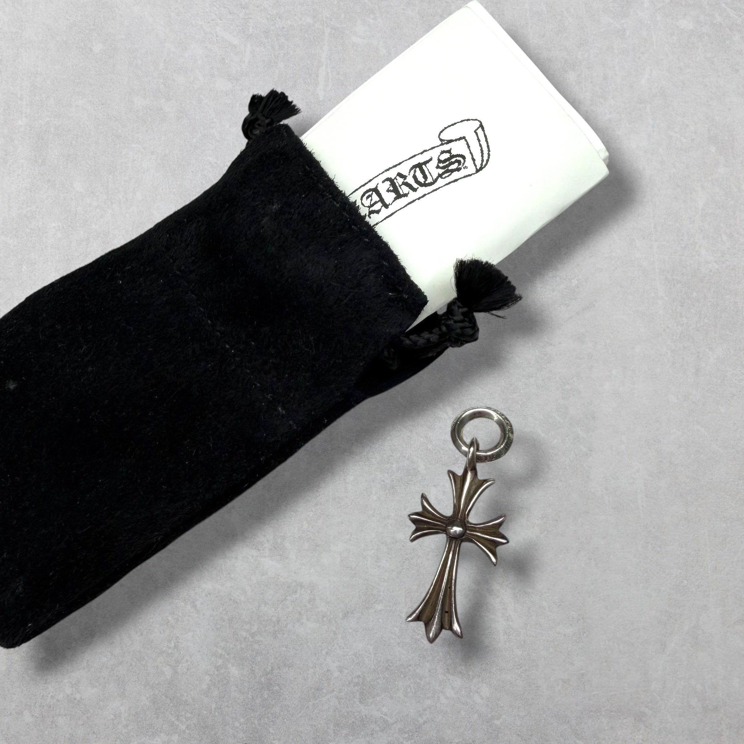Chrome Hearts Tiny CH Cross Pendant