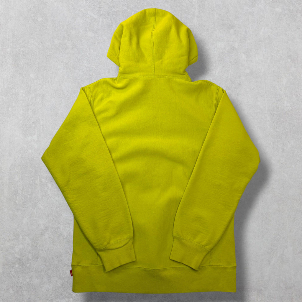 Supreme Acid Green Box Logo Hoodie XL