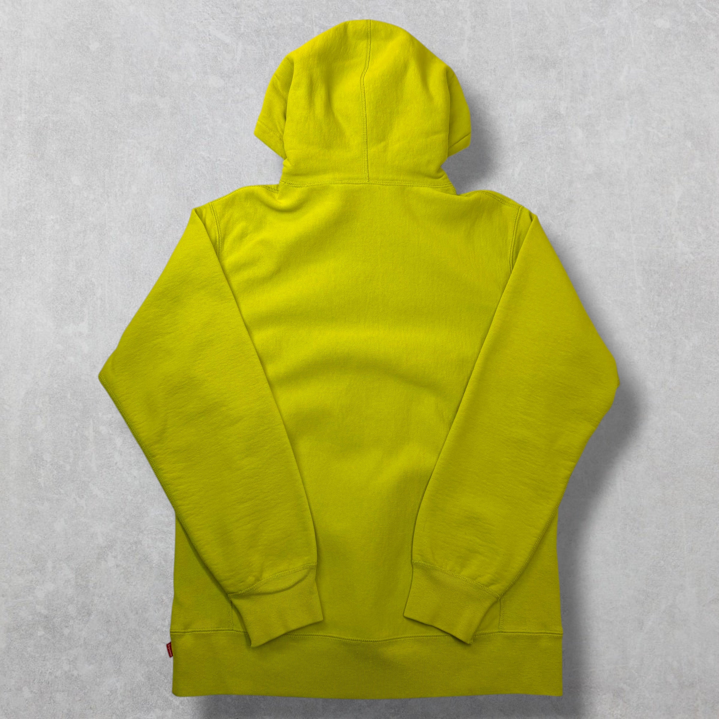 Supreme Acid Green Box Logo Hoodie XL