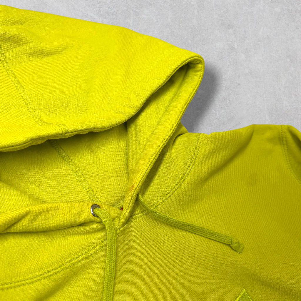 Supreme Acid Green Box Logo Hoodie XL