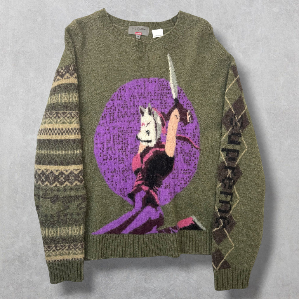 Supreme x Yohji Yamamoto Tekken Knit XL