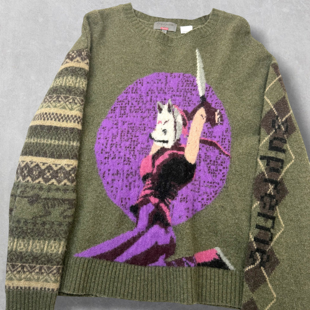 Supreme x Yohji Yamamoto Tekken Knit XL