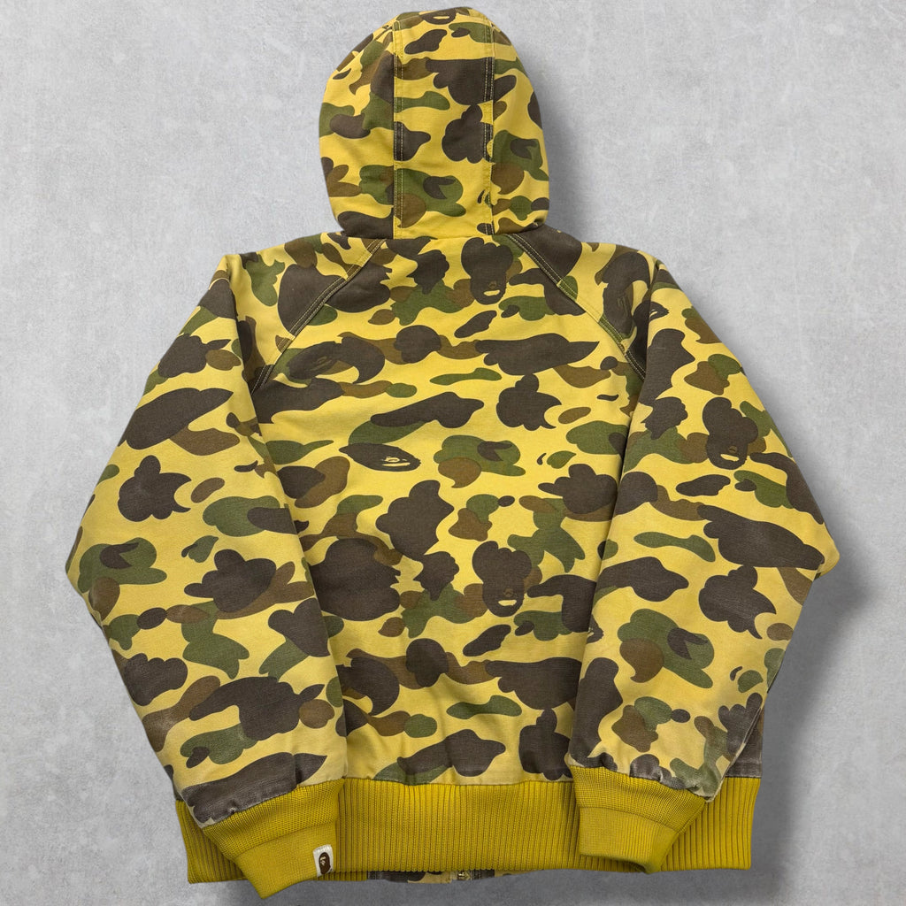 Bape x Carhartt 1st Green Camo Jacket M