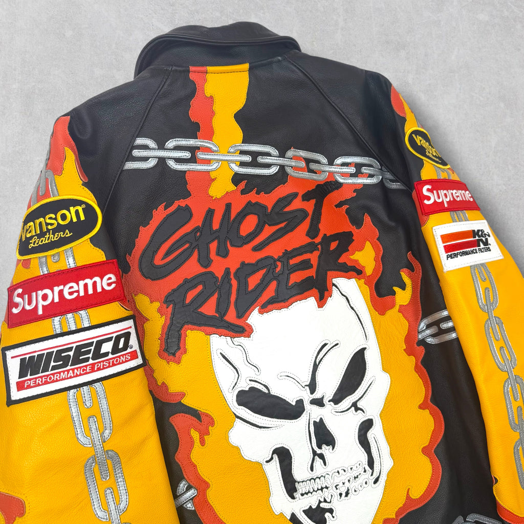 Supreme Vanson Ghost Rider Jacket XL