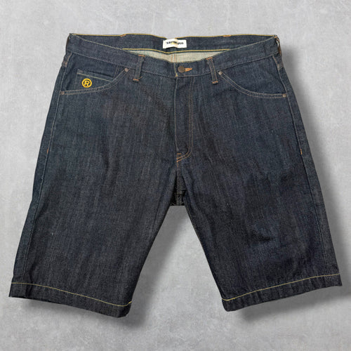 Bape Fire Sta Denim Shorts XL