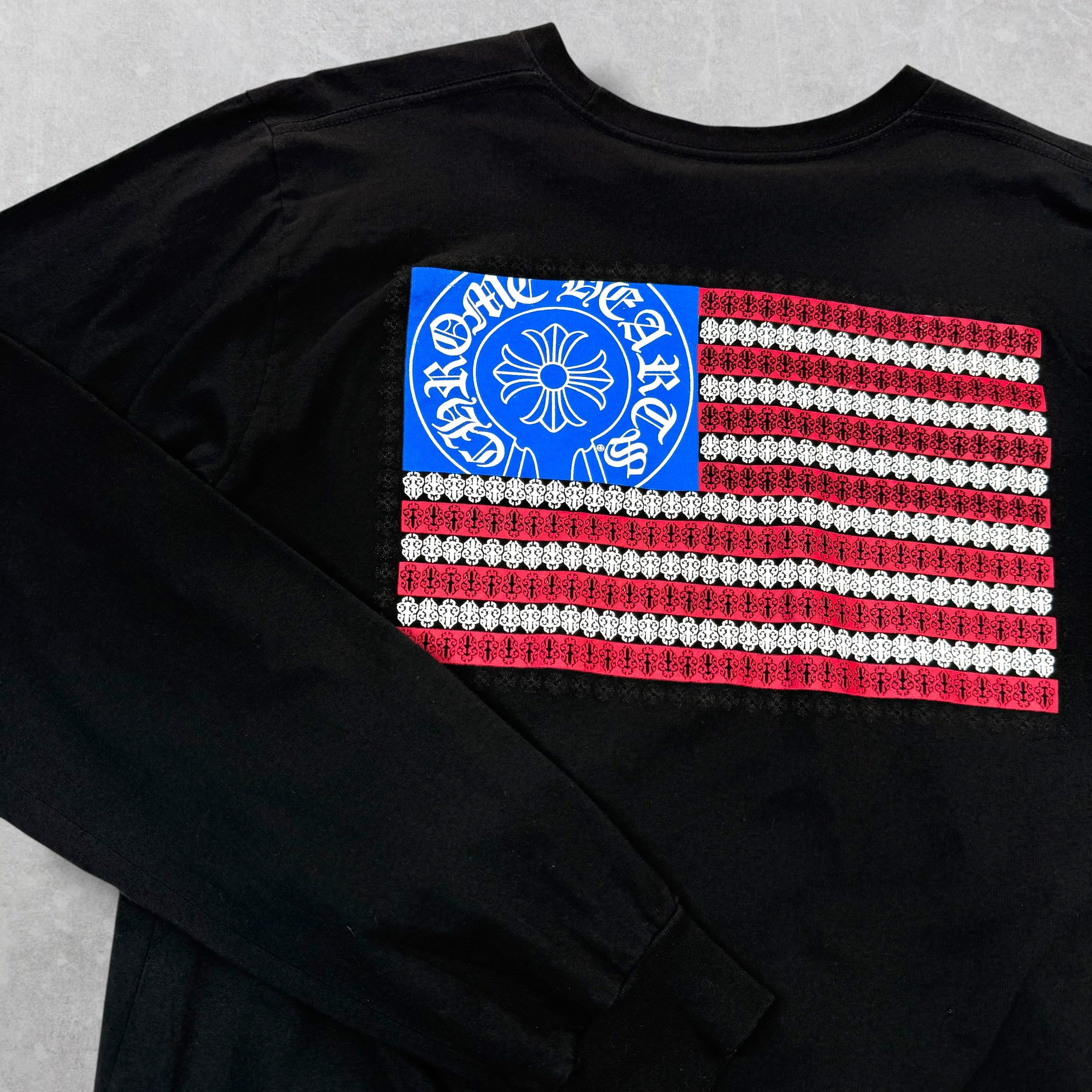 Chrome Hearts American Flag L/S L