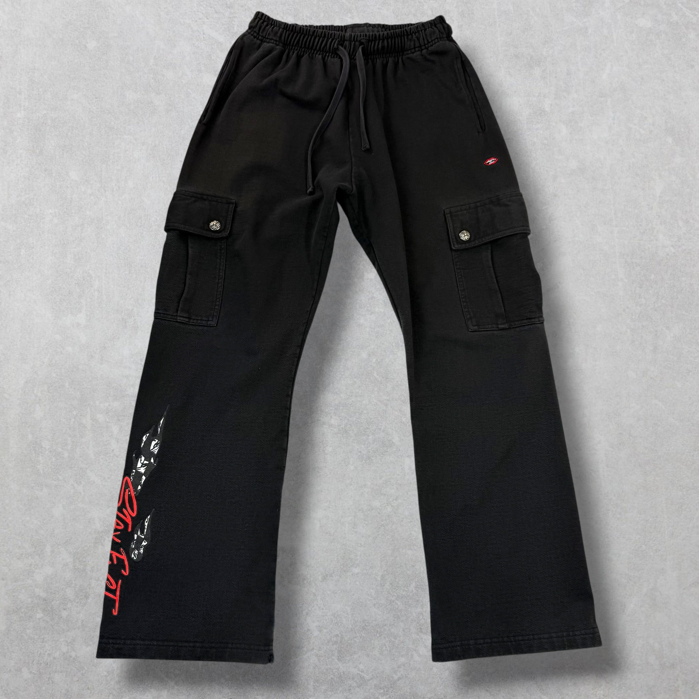 Chrome Hearts Matty Boy 'Stay Fast' Cargo Sweats M