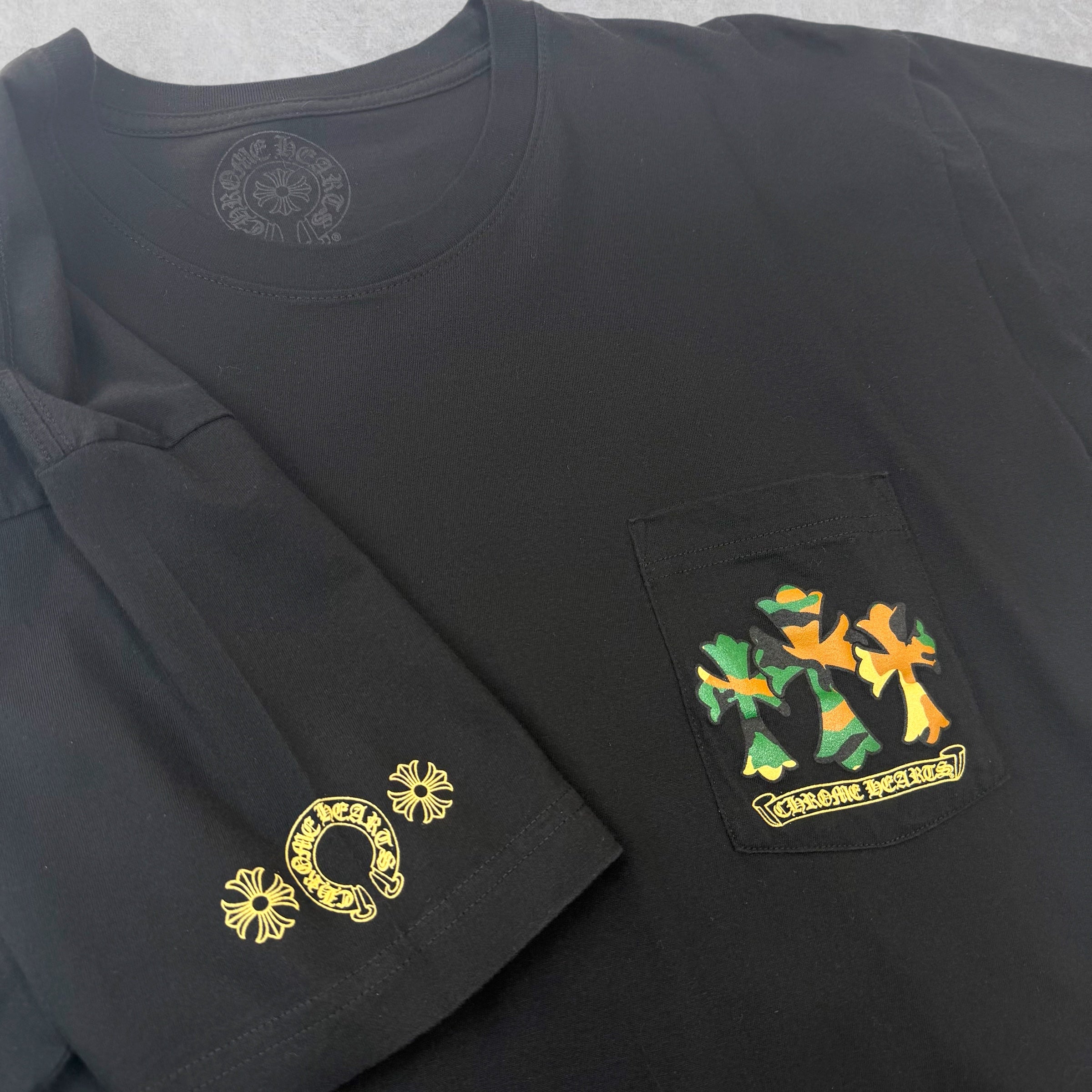 Chrome Hearts Camo Horseshoe Tee XXL