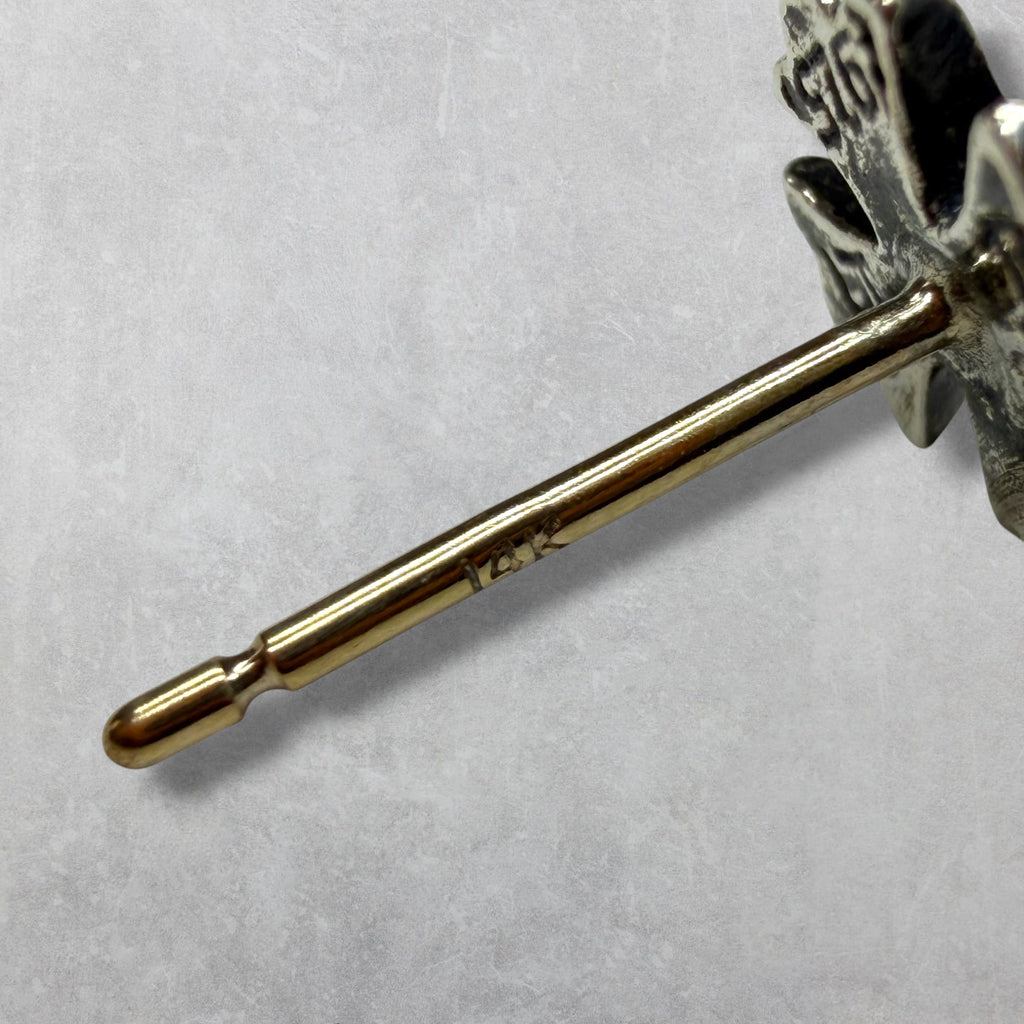 Chrome Hearts CH Plus Stud Earring