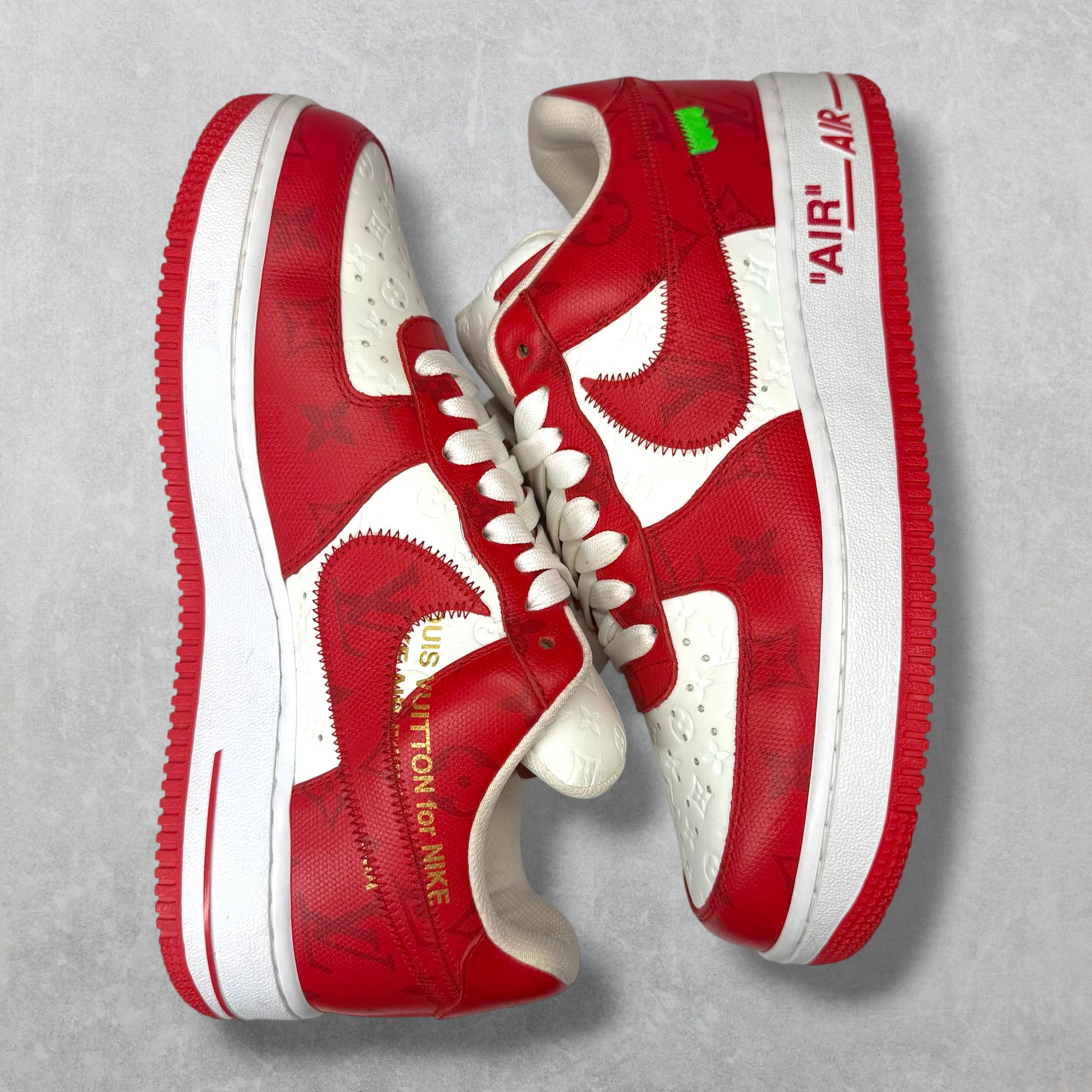 Louis Vuitton Nike Air Force 1 Low White/Red 8