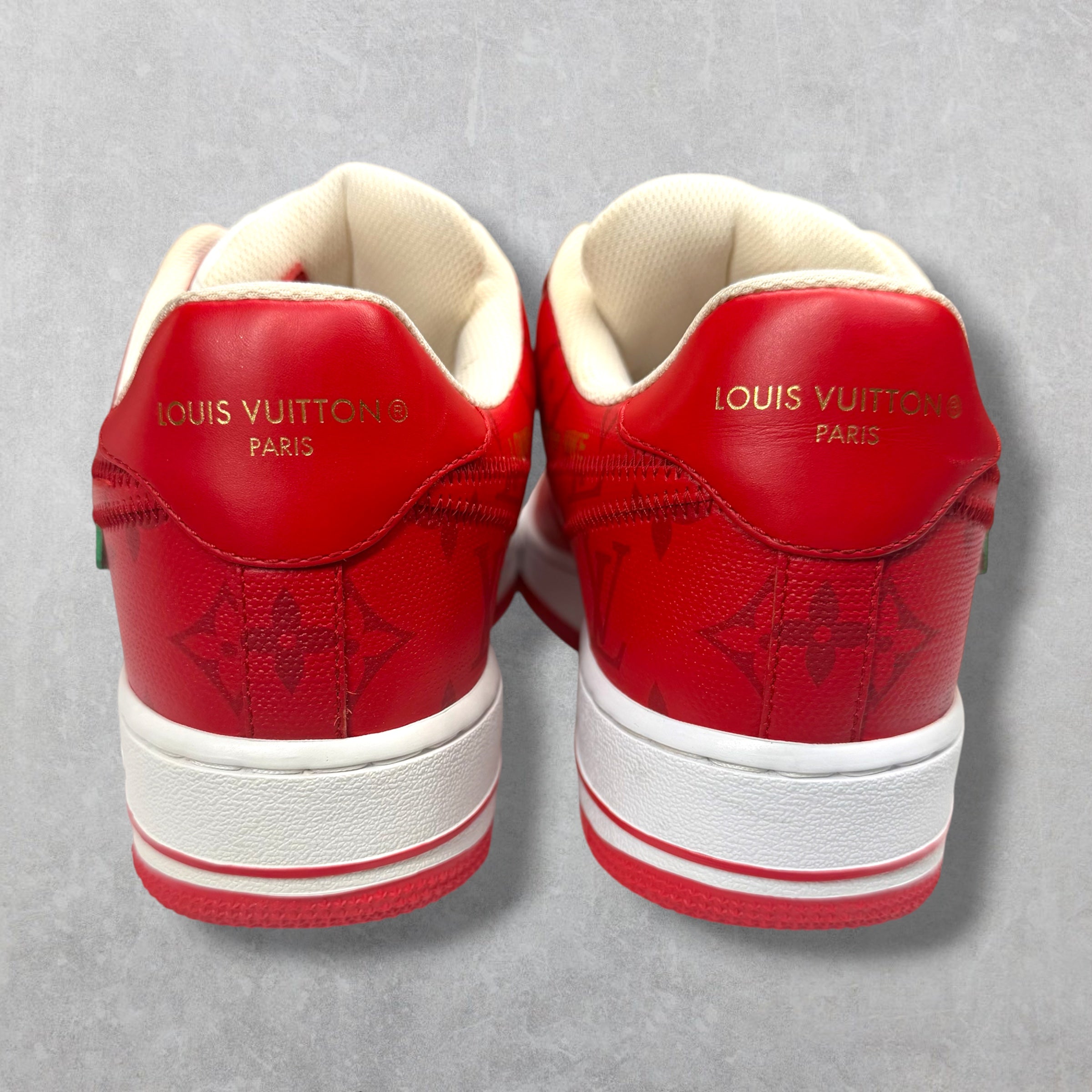 Louis Vuitton Nike Air Force 1 Low White/Red 8