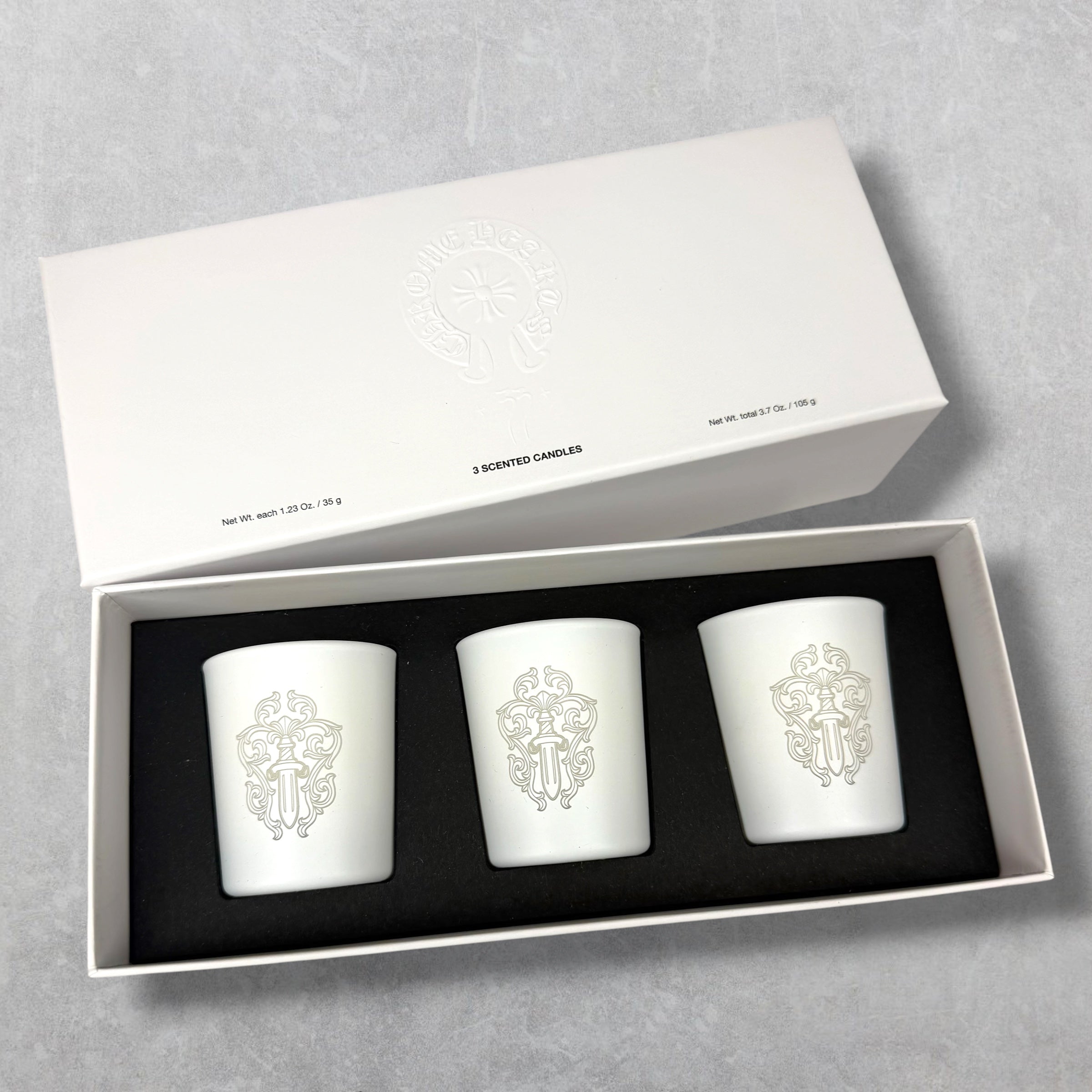 Chrome Hearts +22+ Scented Candle Set (3pc)
