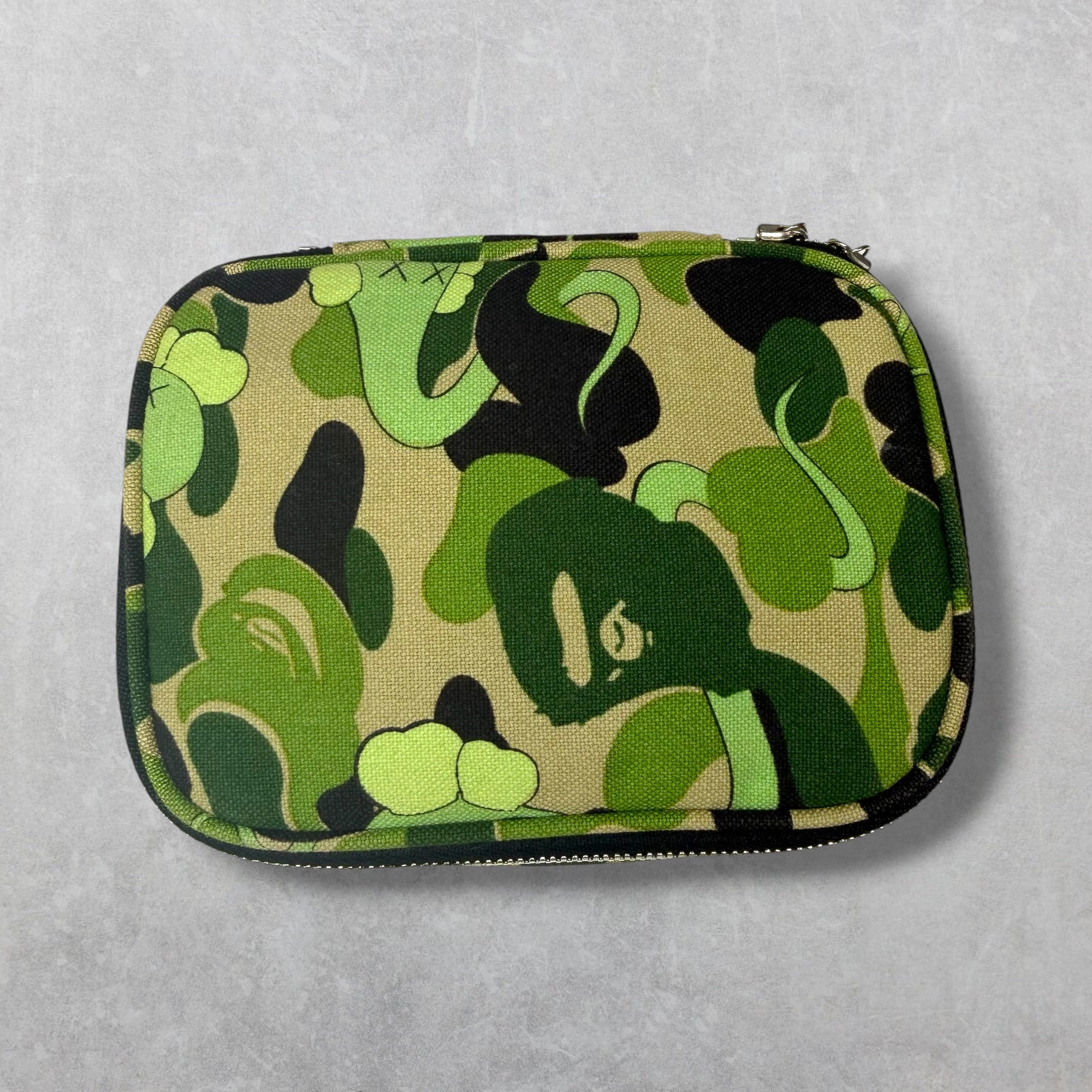 Bape x Kaws Zipper Pouch
