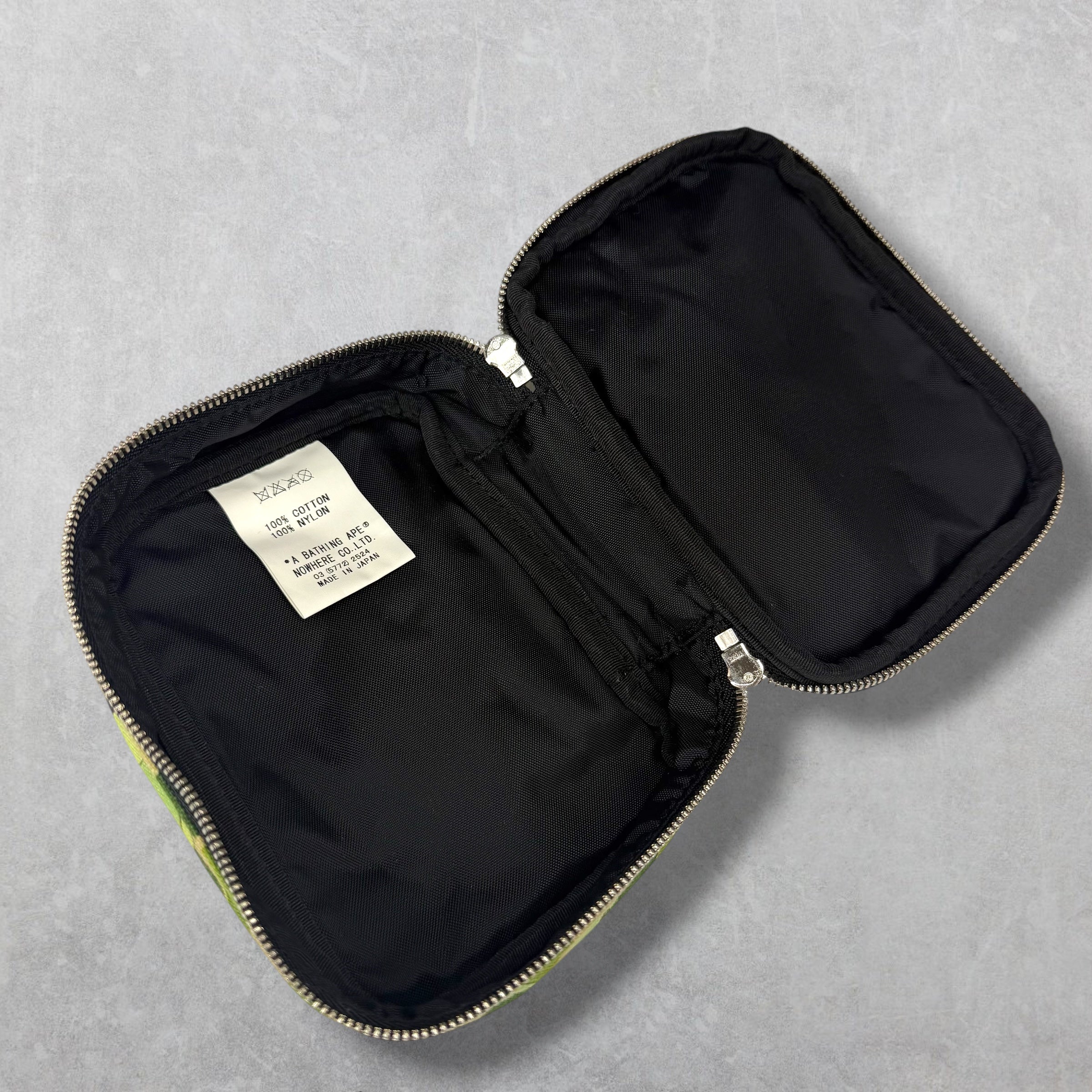 Bape x Kaws Zipper Pouch