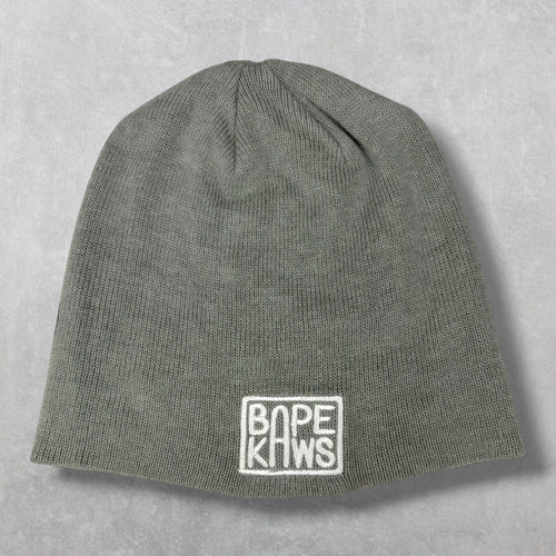 Bape Kaws Baby Milo Knit Skully Beanie