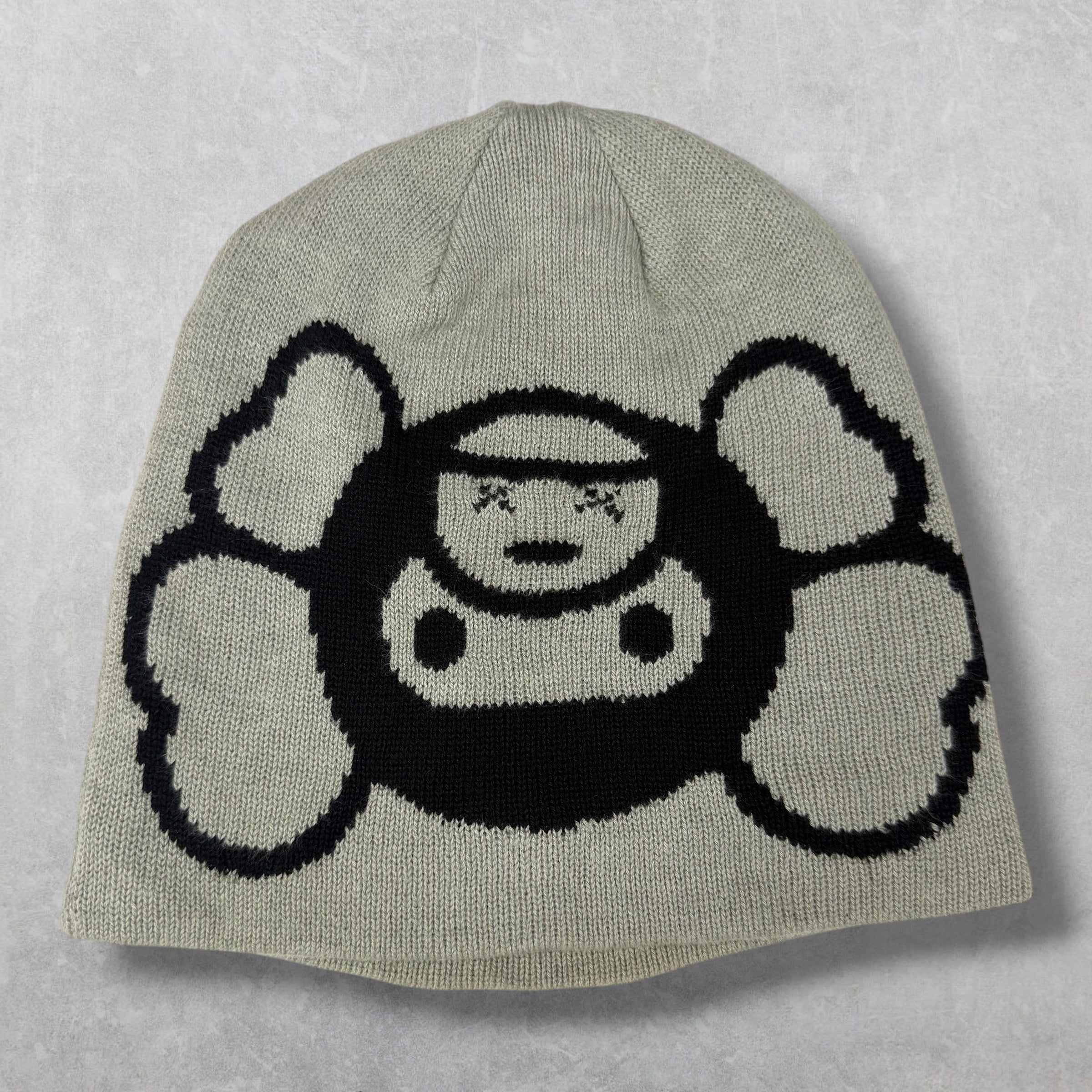 Bape Kaws Baby Milo Knit Skully Beanie