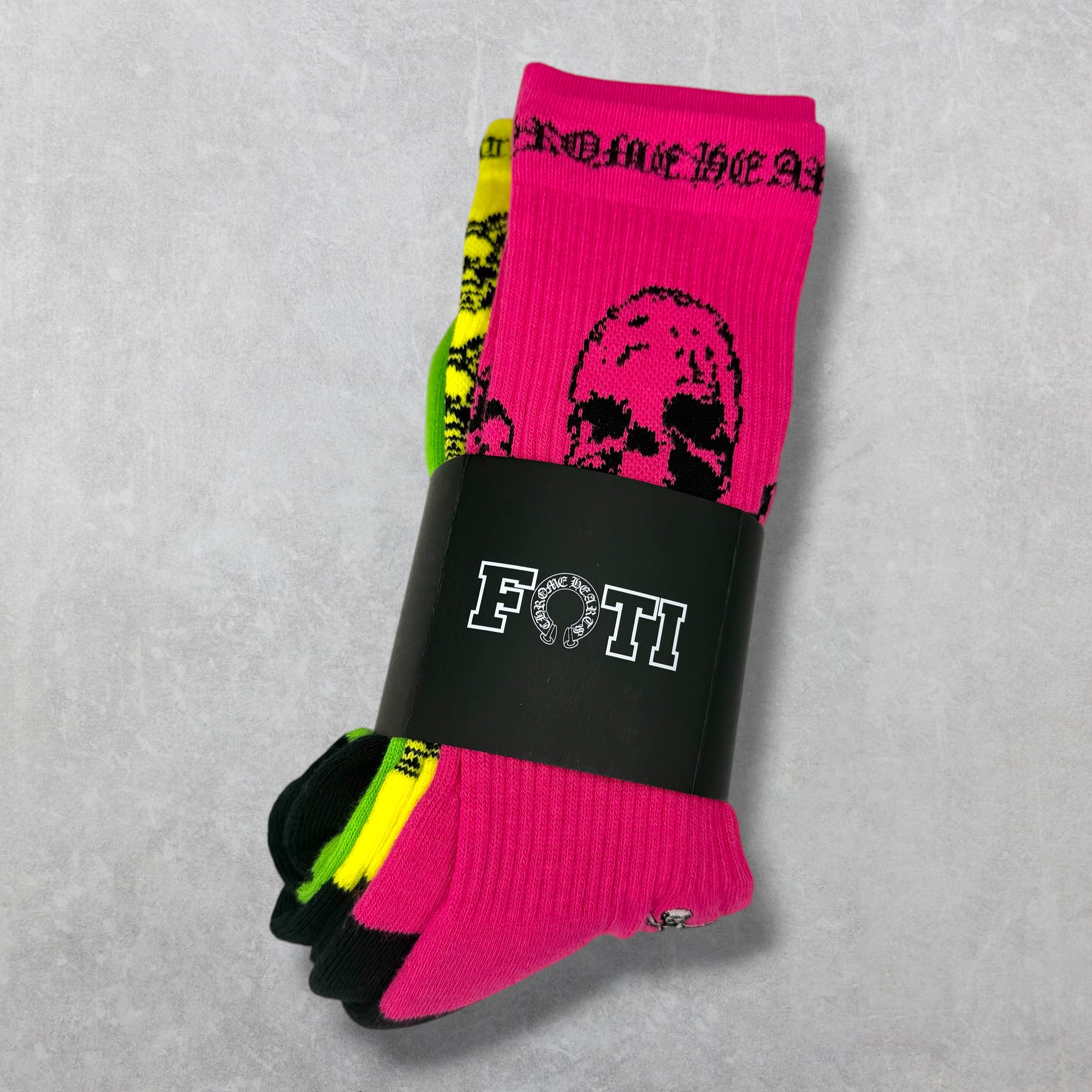 Chrome Hearts Foti Socks (3pc)